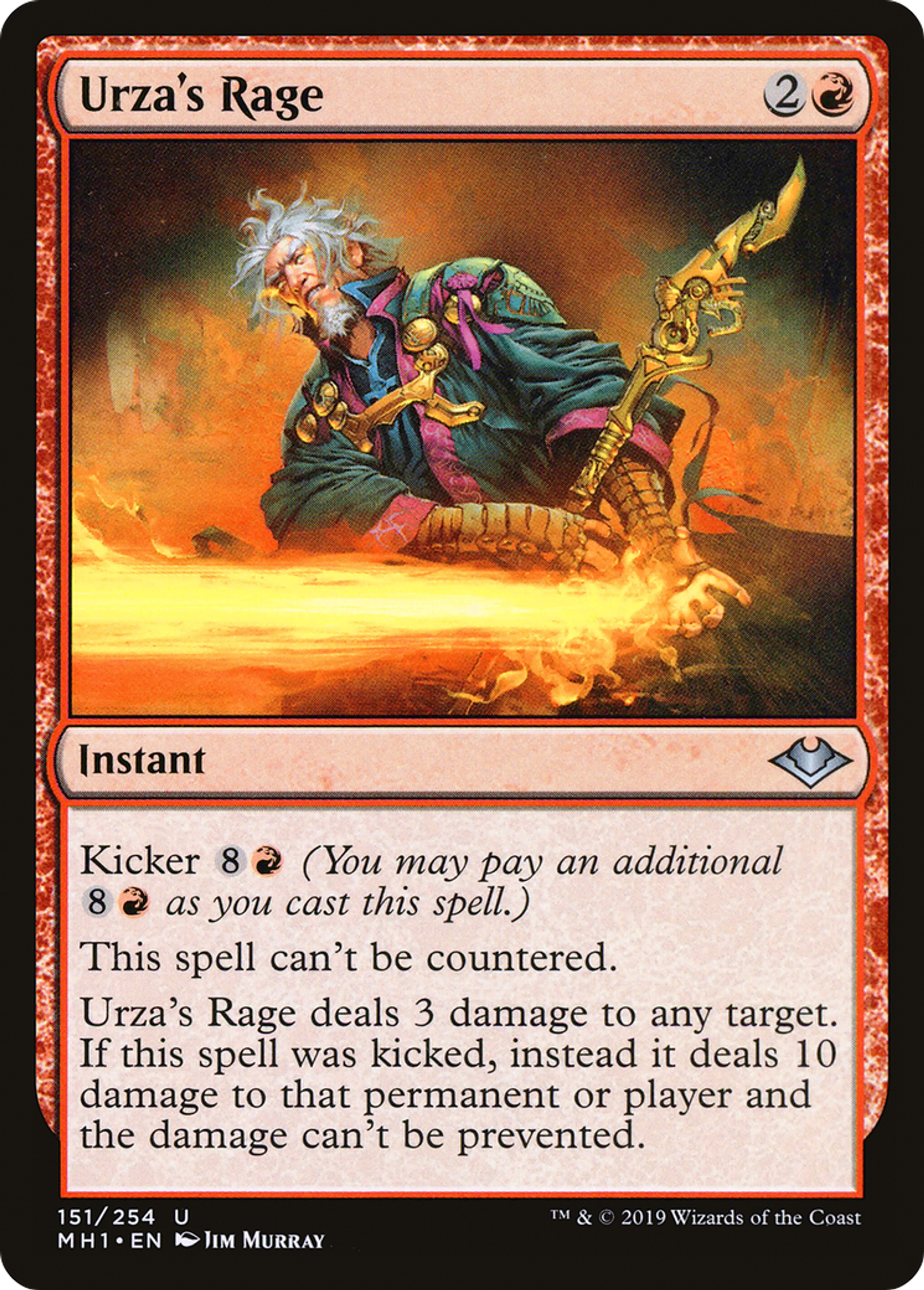 Urza's Rage — Modern Horizons — Magic: The Gathering