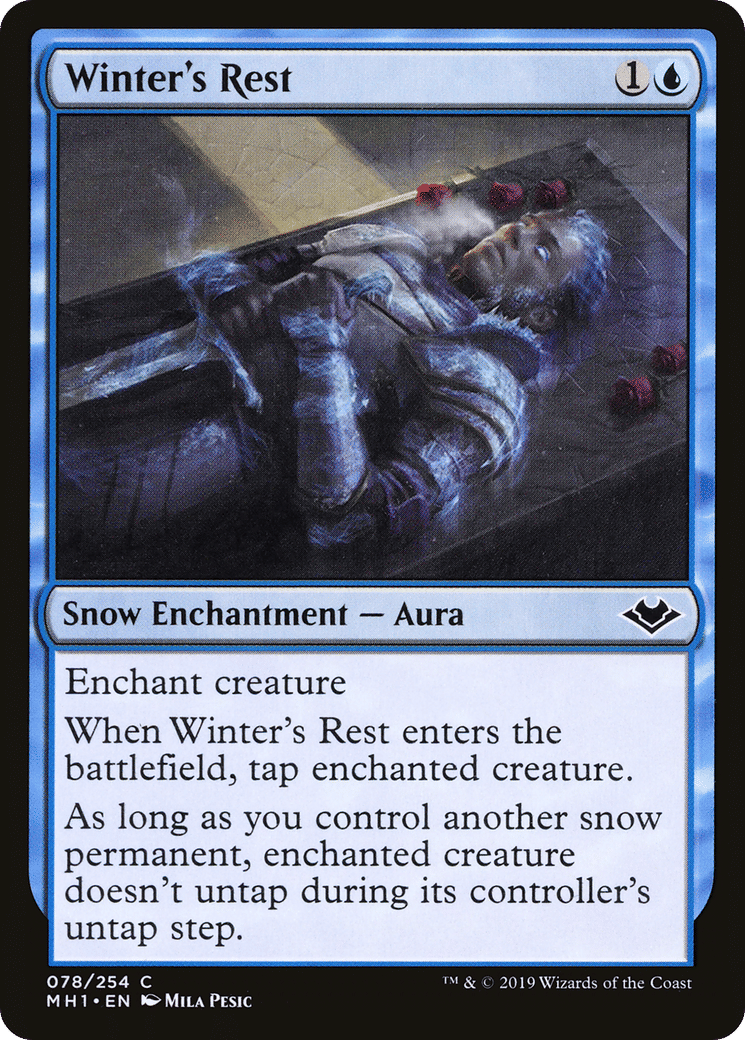 Winter's Rest — Modern Horizons — Magic: The Gathering