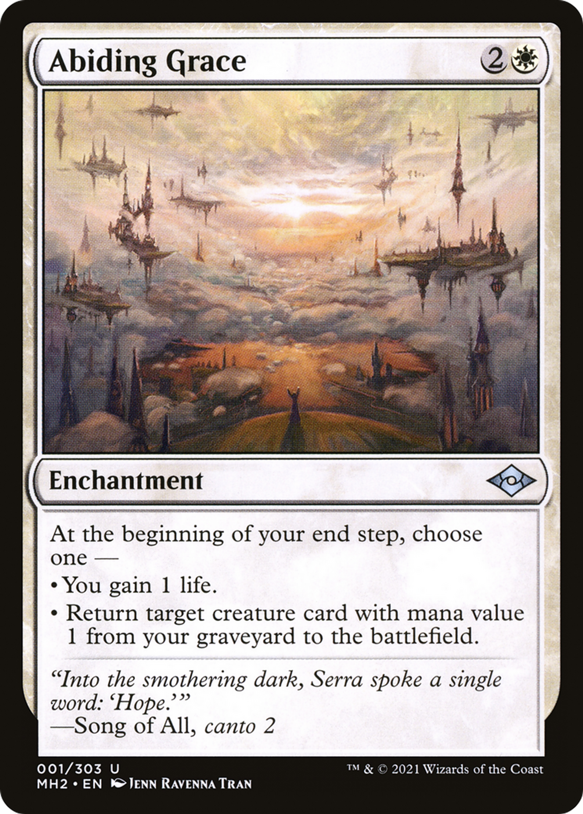 Abiding Grace — Modern Horizons 2 — Magic: The Gathering