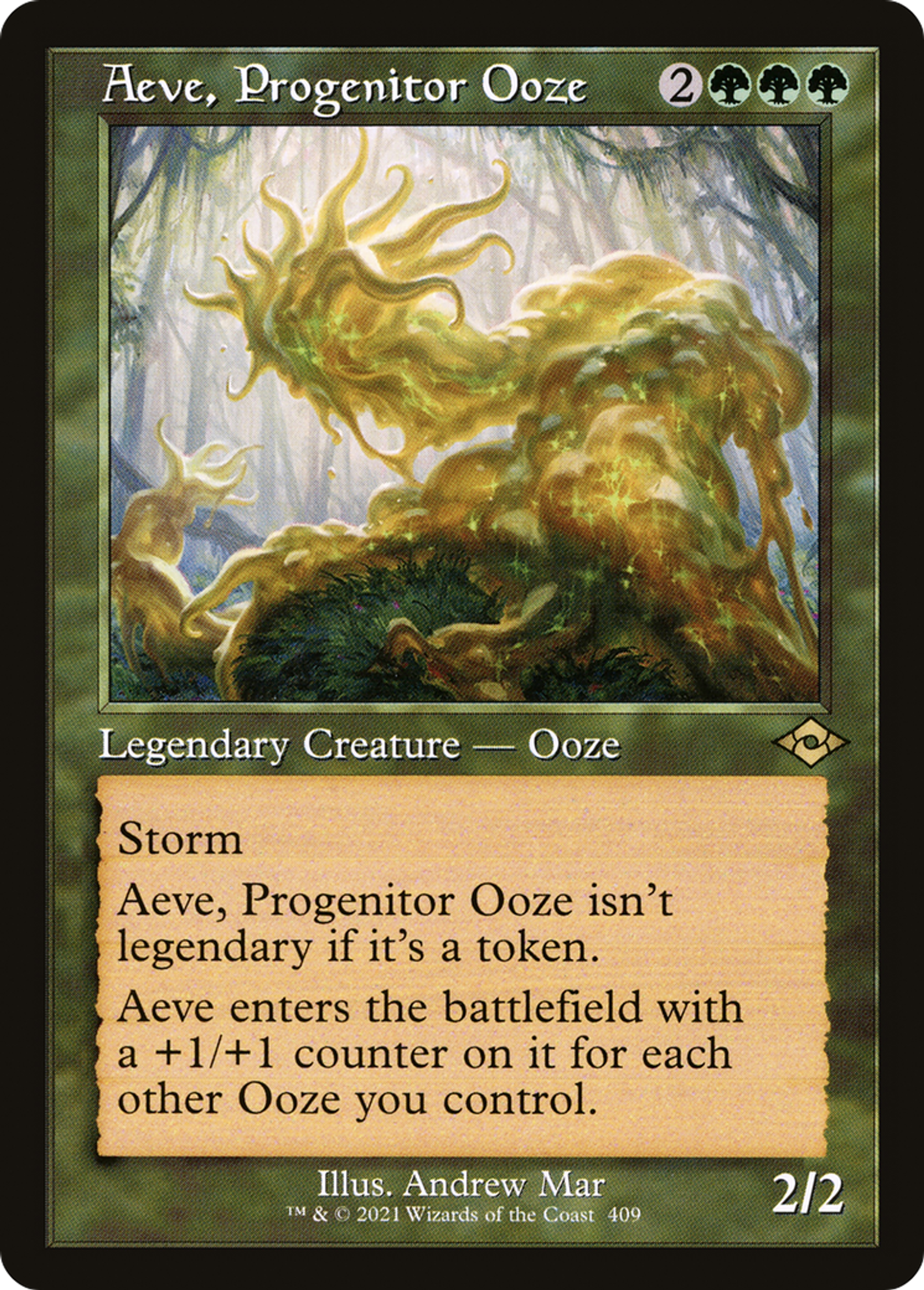 Aeve, Progenitor Ooze — Modern Horizons 2 — Magic: The Gathering