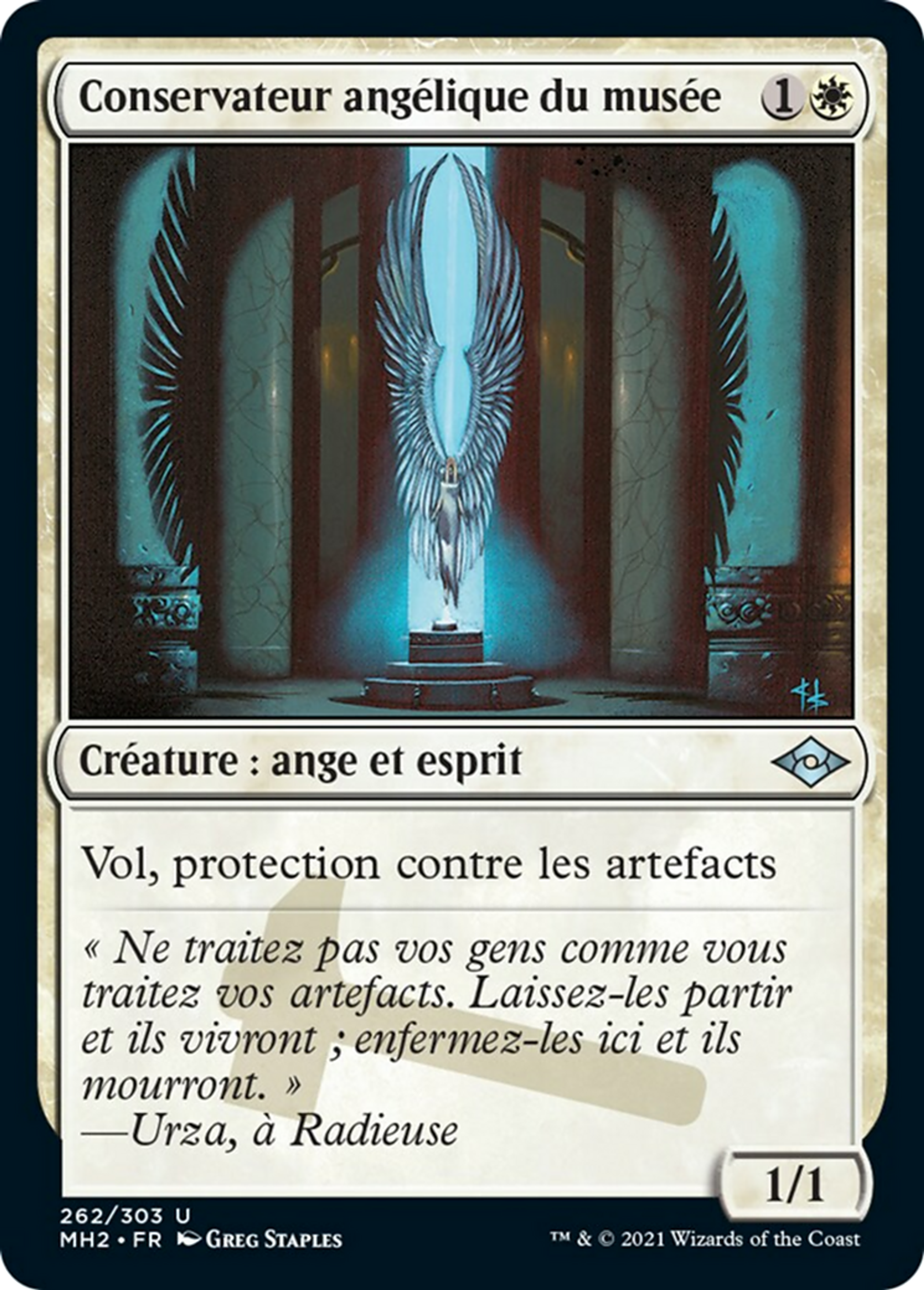 Conservateur angélique du musée — Modern Horizons 2 — Magic: The Gathering