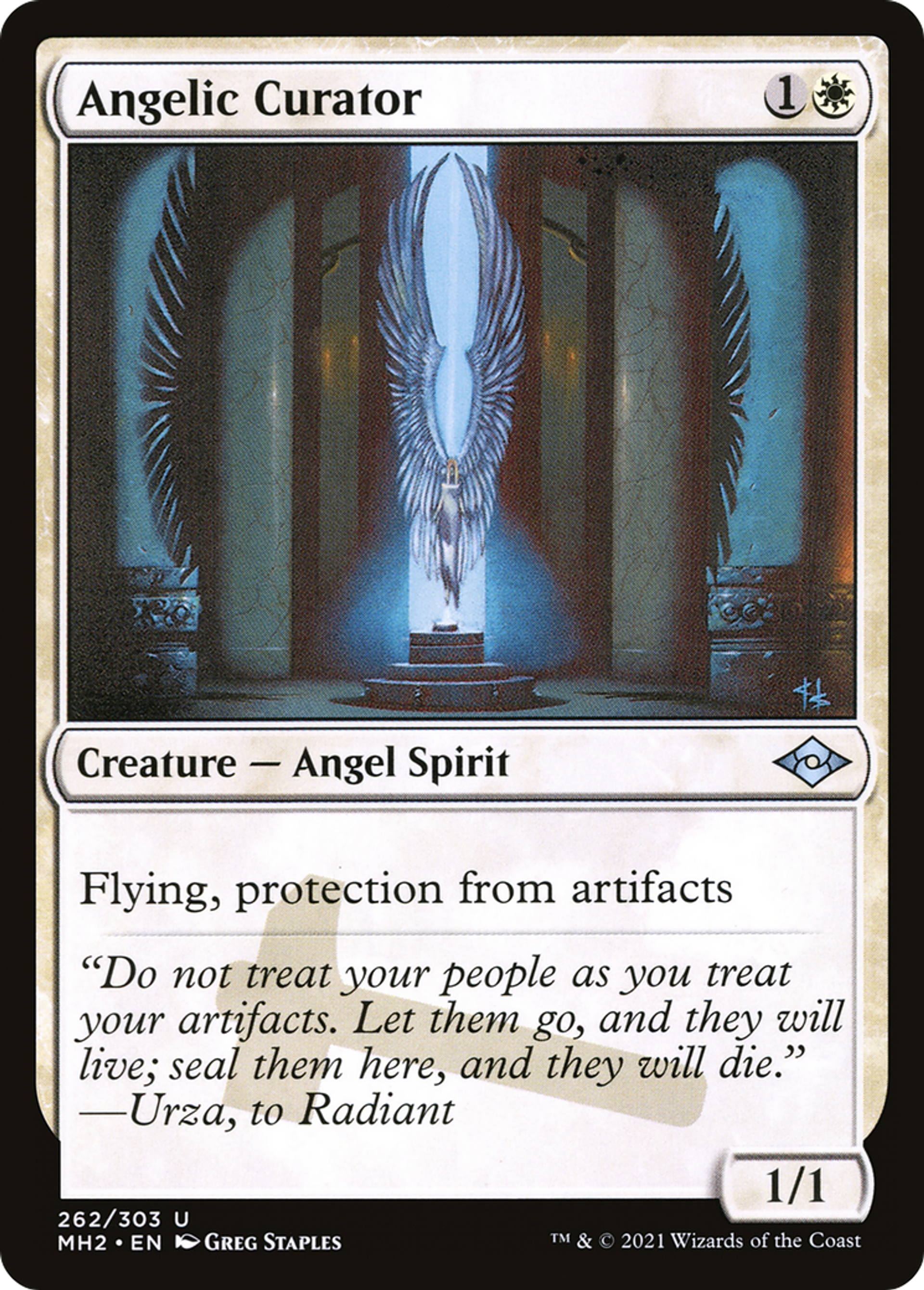 Angelic Curator — Modern Horizons 2 — Magic: The Gathering