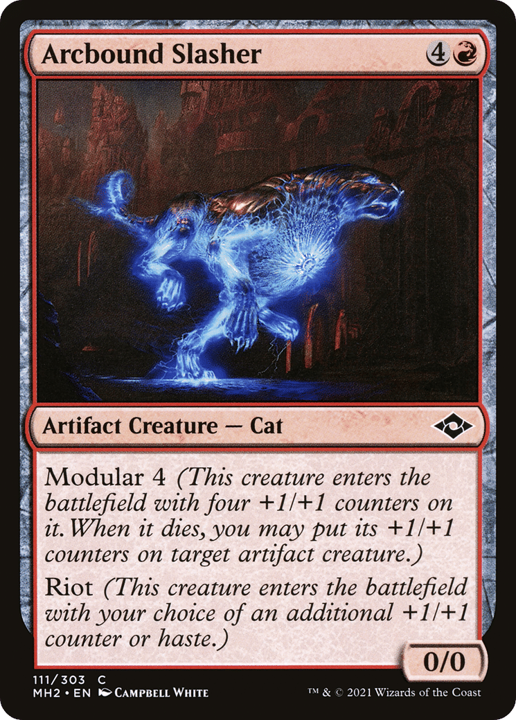 Arcbound Slasher — Modern Horizons 2 — Magic: The Gathering