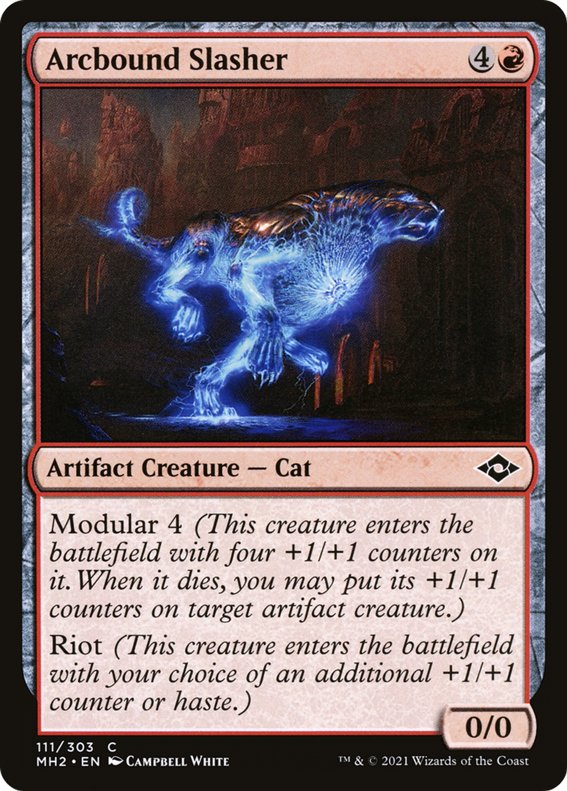 Arcbound Slasher — Modern Horizons 2 — Magic: The Gathering