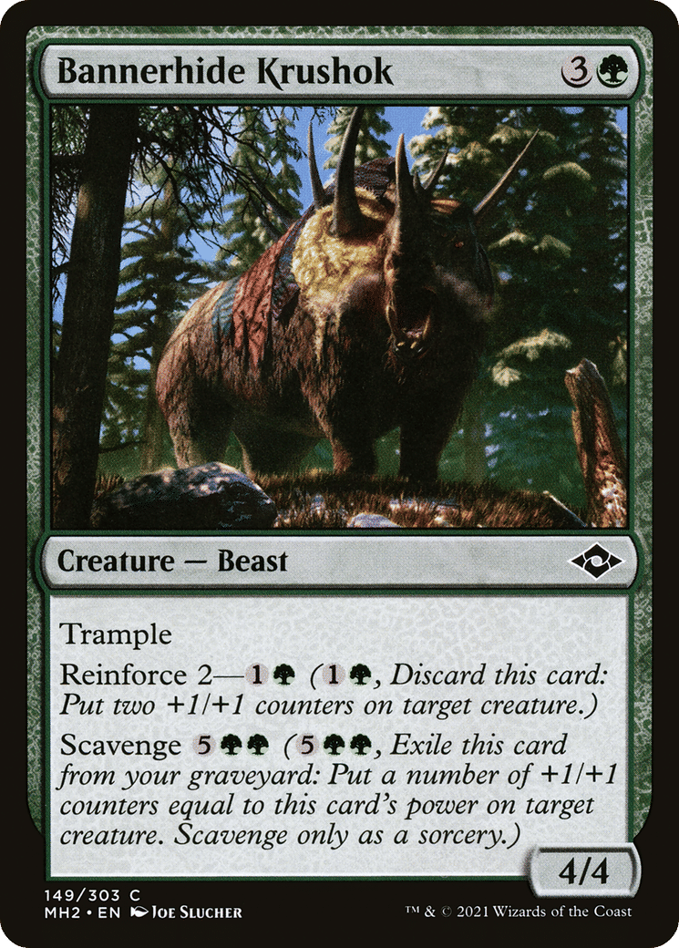 Bannerhide Krushok — Modern Horizons 2 — Magic: The Gathering