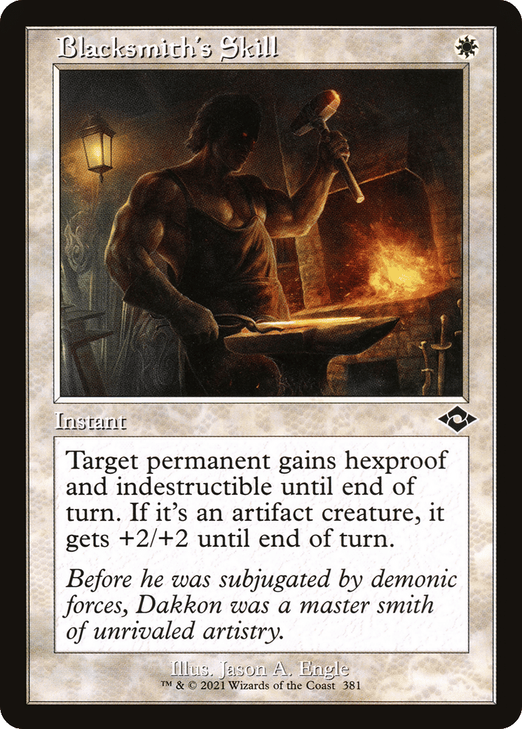Blacksmith's Skill — Modern Horizons 2 — Magic: The Gathering