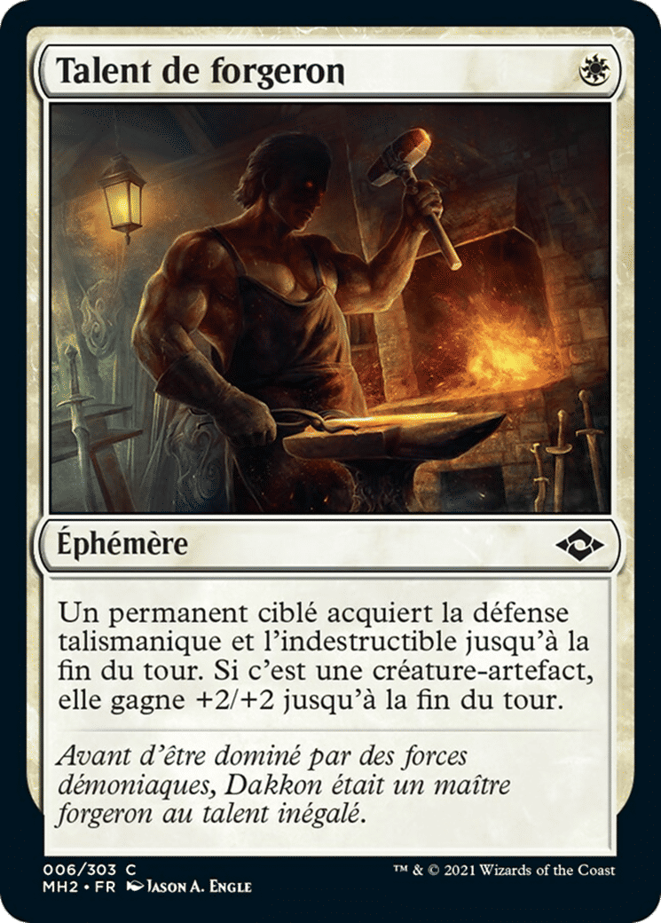 Talent de forgeron — Modern Horizons 2 — Magic: The Gathering