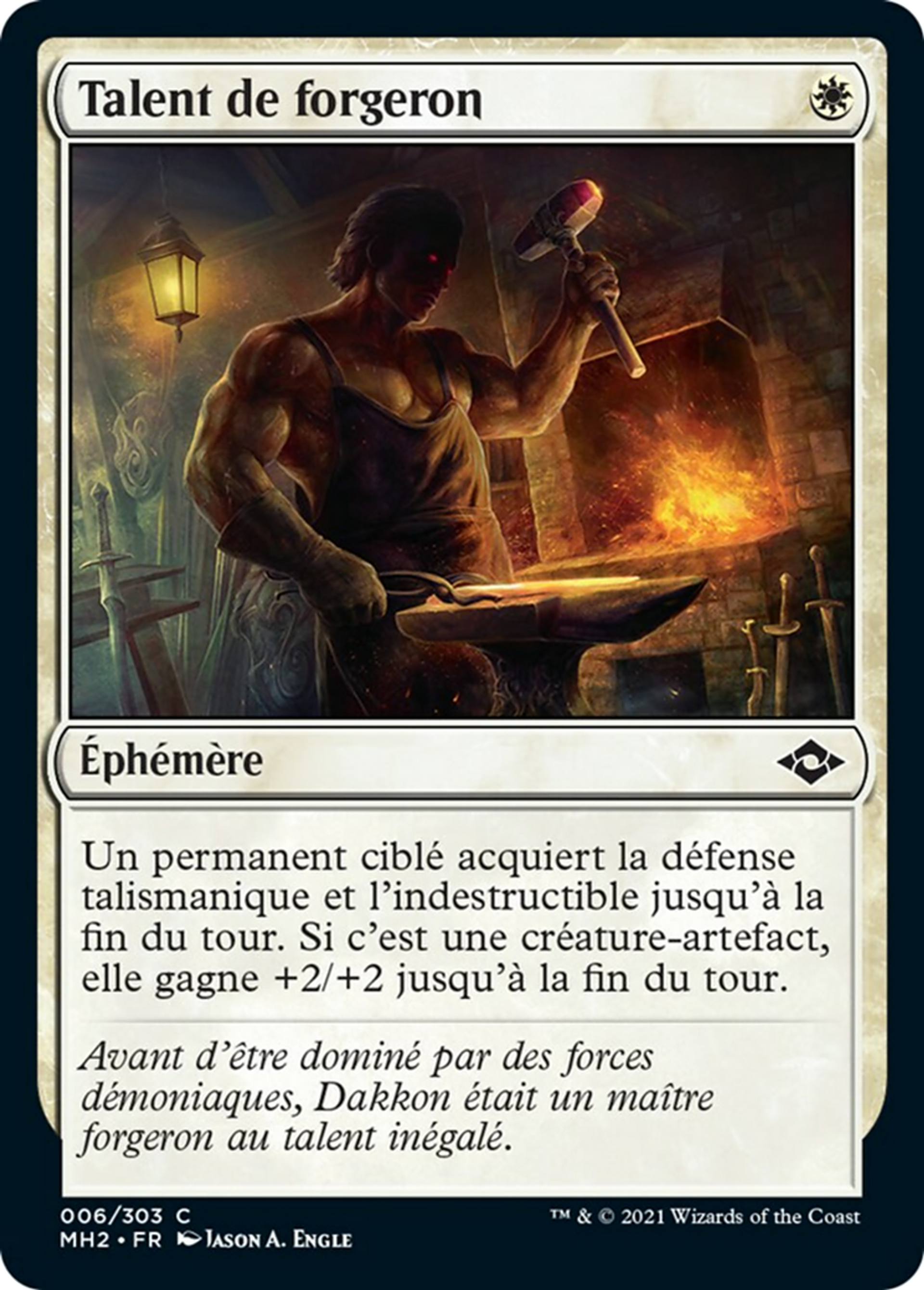 Talent de forgeron — Modern Horizons 2 — Magic: The Gathering