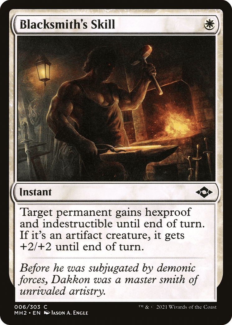 Blacksmith's Skill — Modern Horizons 2 — Magic: The Gathering