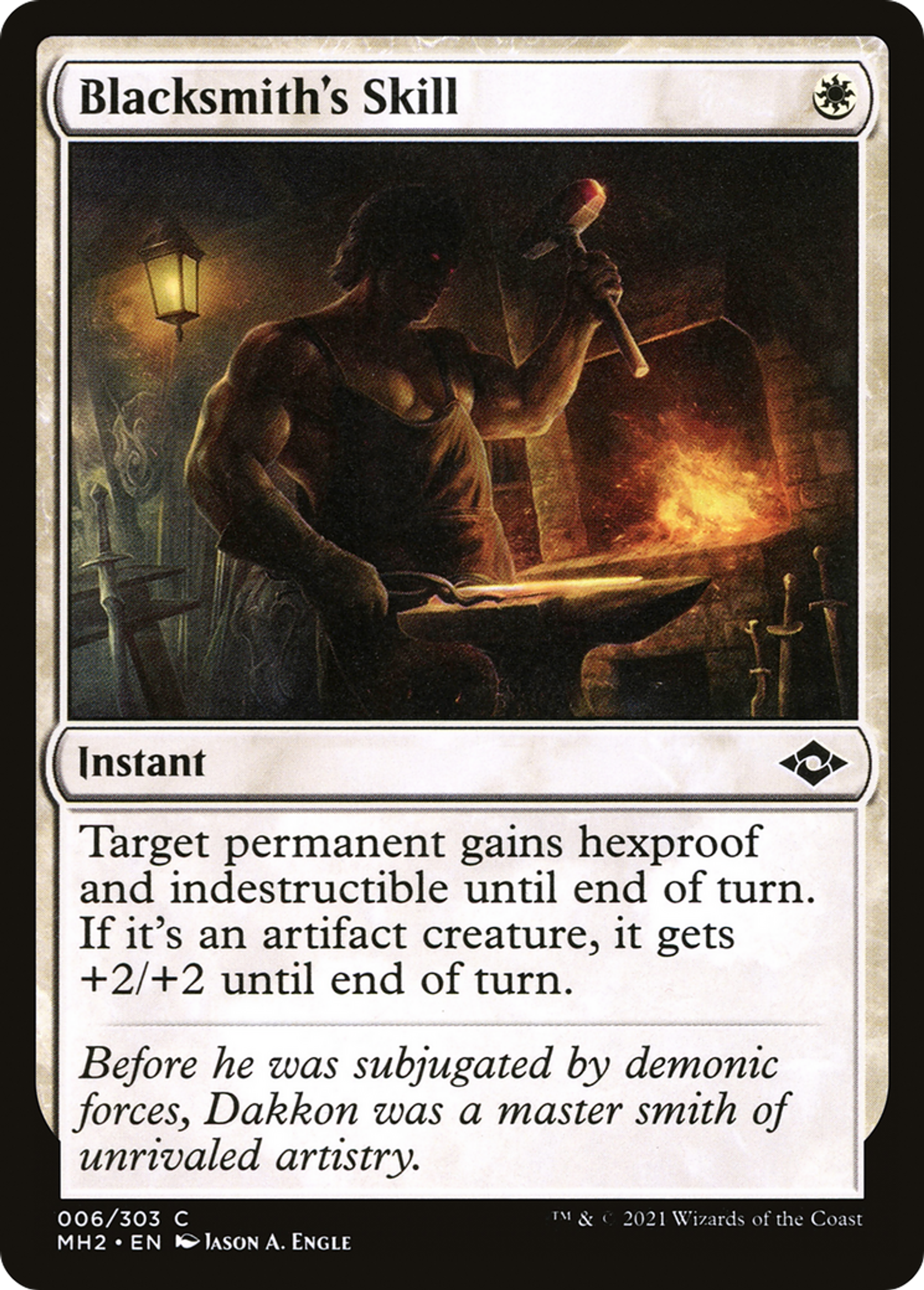 Blacksmith's Skill — Modern Horizons 2 — Magic: The Gathering