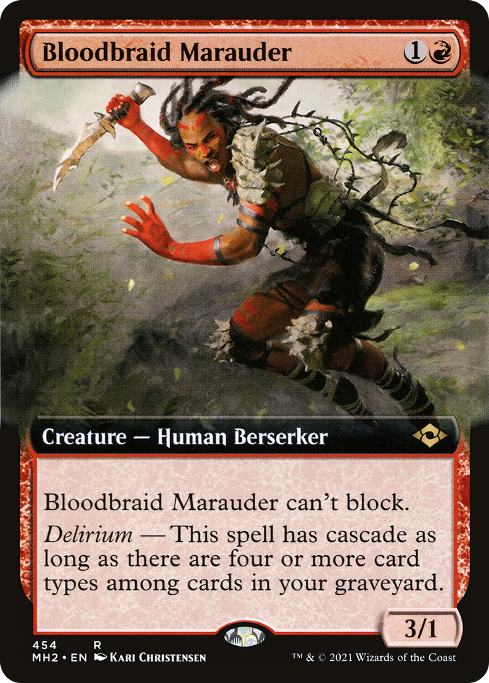 Maraudeur aux Nattes sanguinolentes — Modern Horizons 2 — Magic: The Gathering