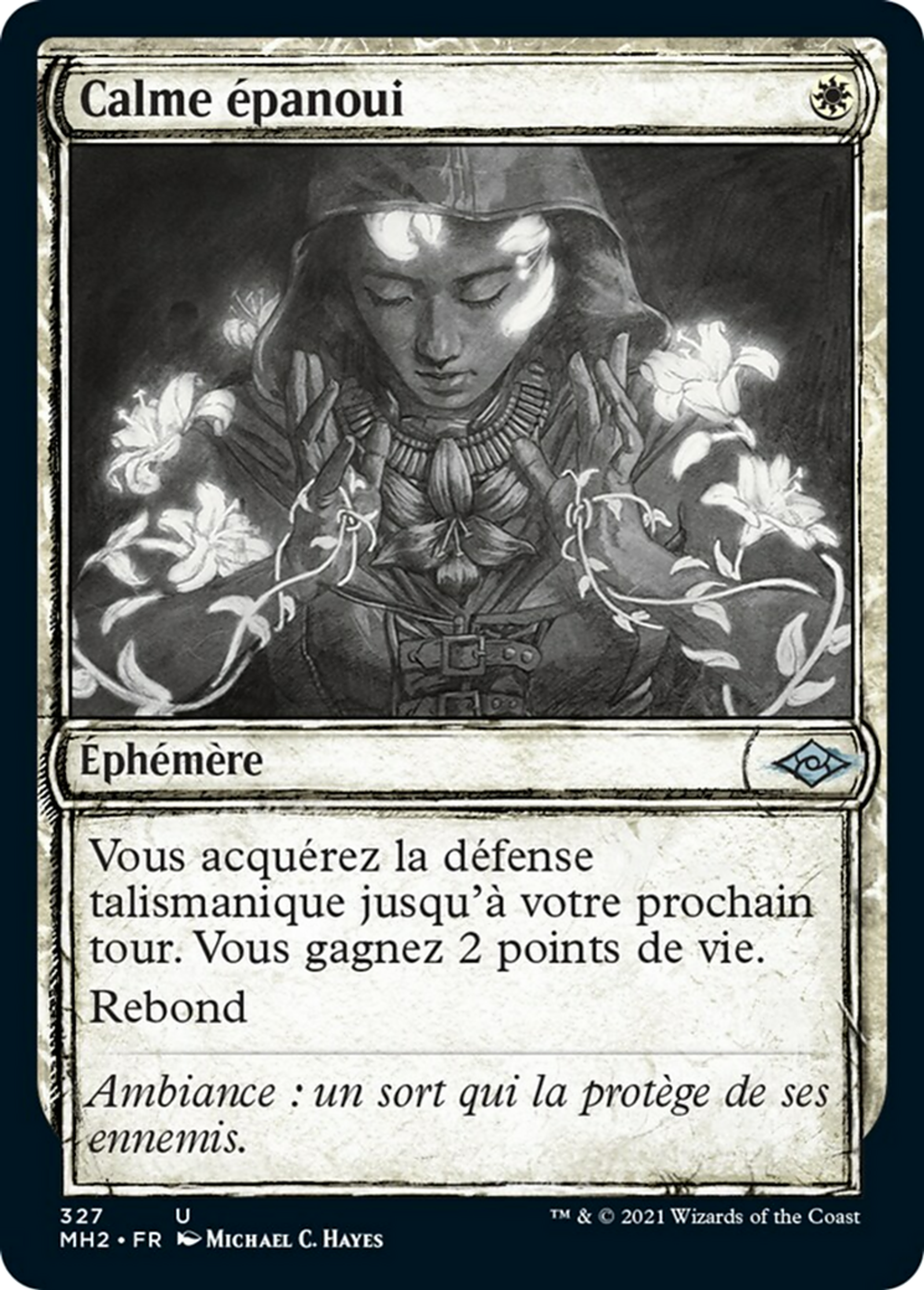 Calme épanoui — Modern Horizons 2 — Magic: The Gathering