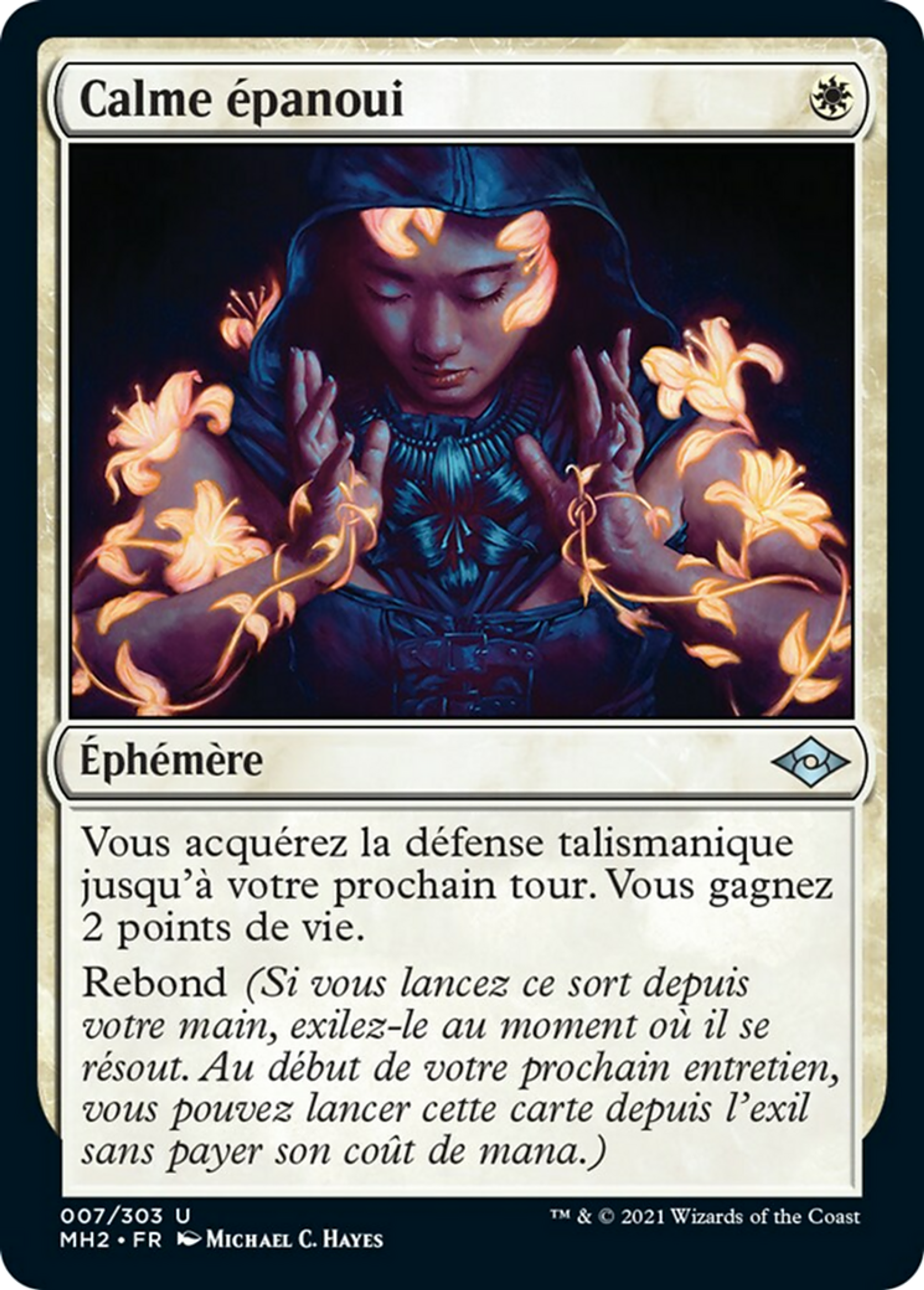 Calme épanoui — Modern Horizons 2 — Magic: The Gathering