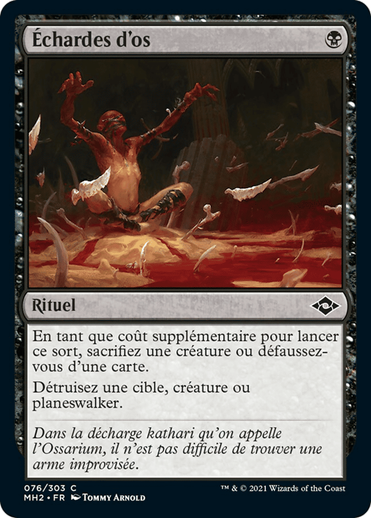 Échardes d'os — Modern Horizons 2 — Magic: The Gathering