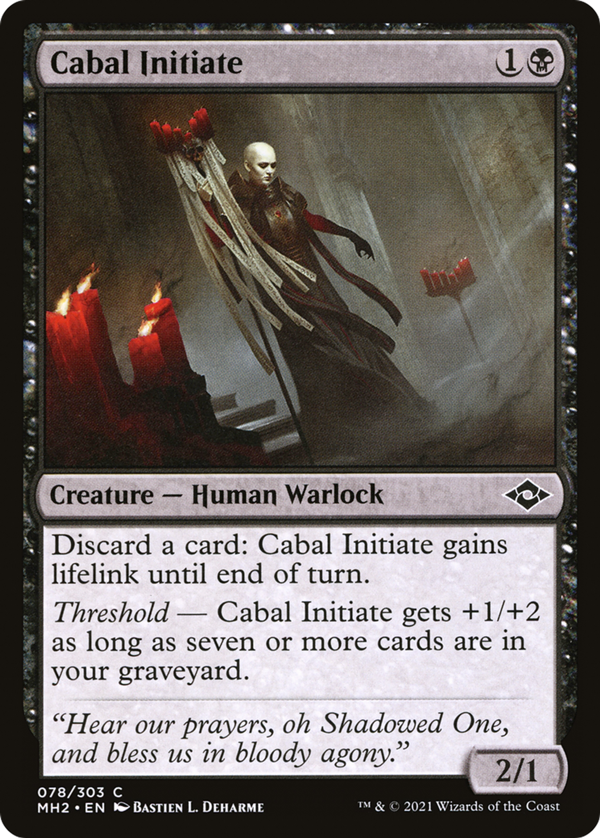 Cabal Initiate — Modern Horizons 2 — Magic: The Gathering