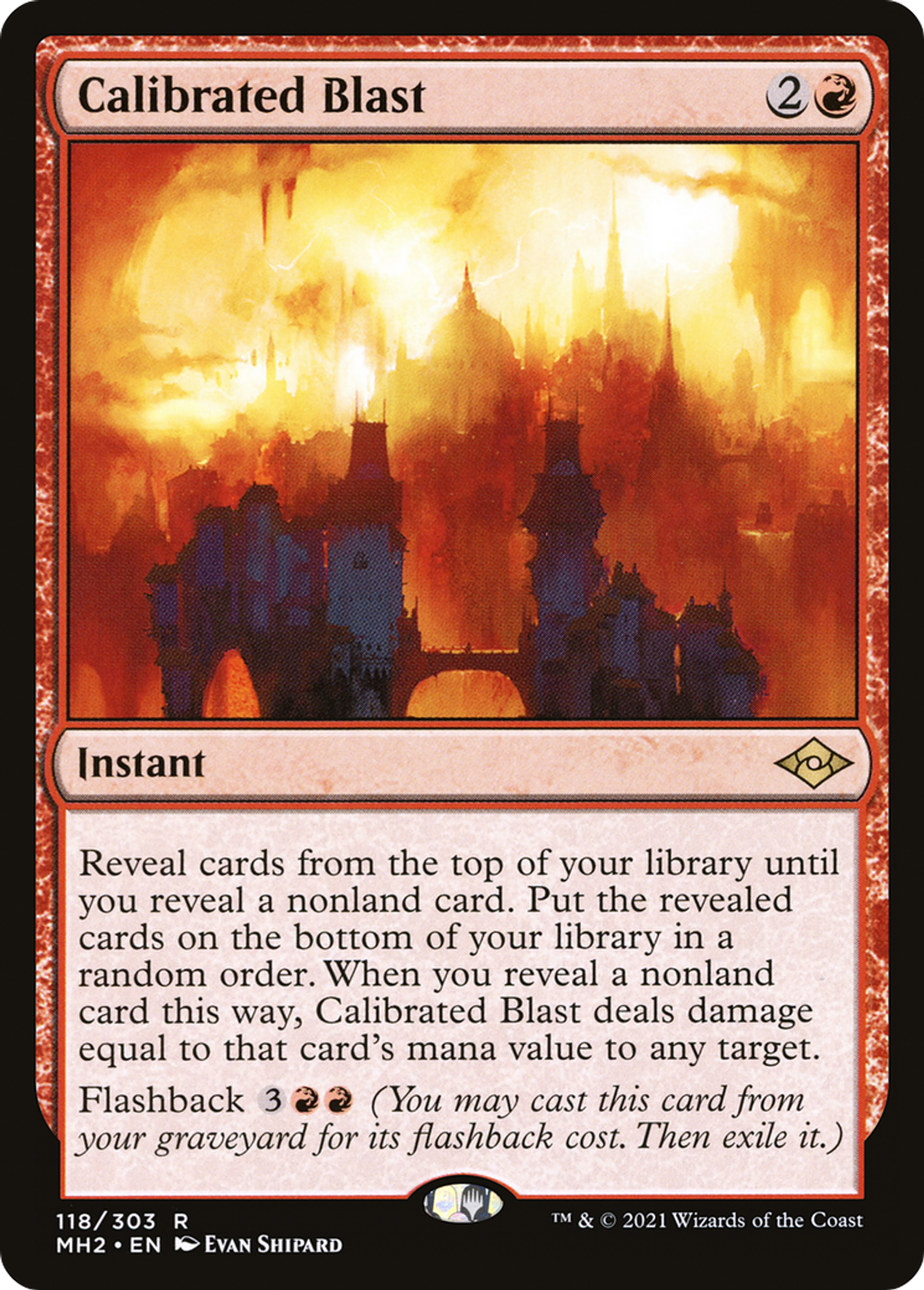 Calibrated Blast — Modern Horizons 2 — Magic: The Gathering