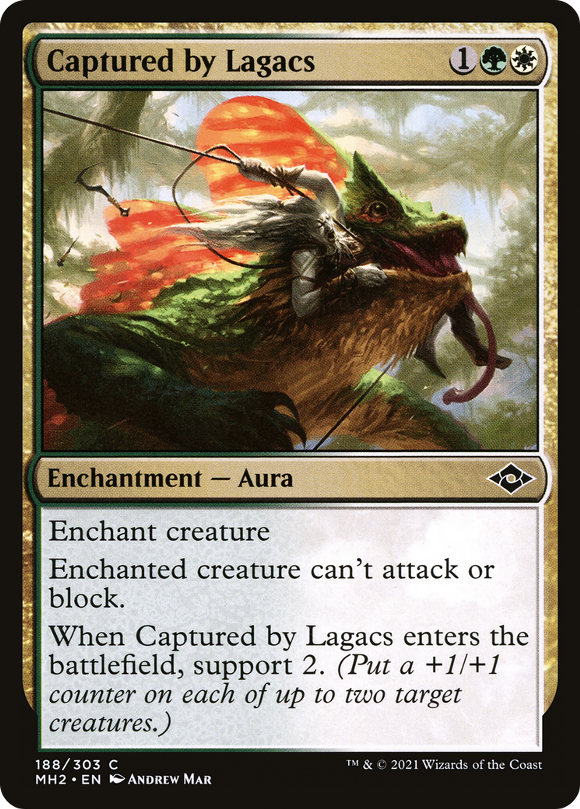 Captured by Lagacs — Modern Horizons 2 — Magic: The Gathering