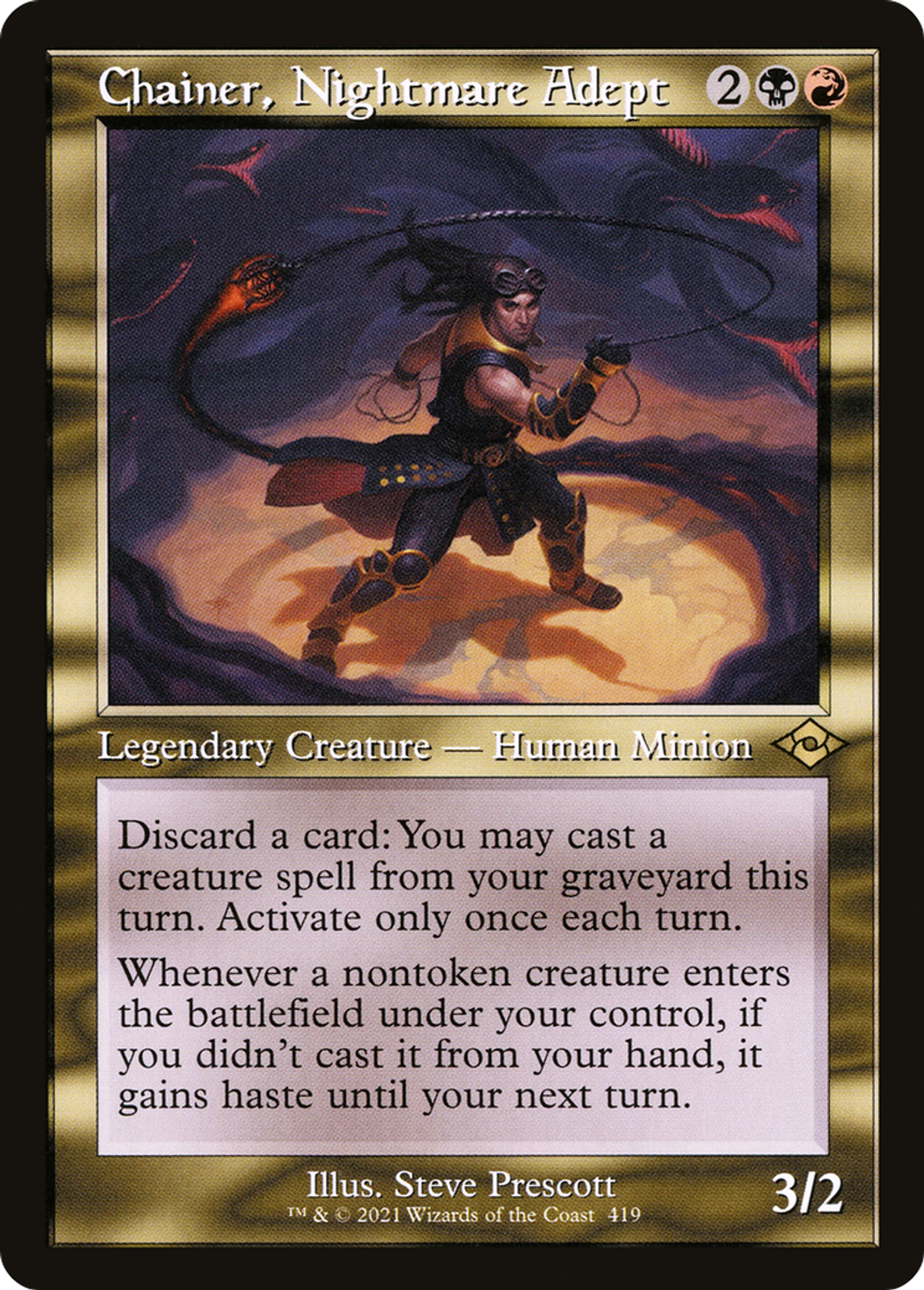 Chainer, Nightmare Adept — Modern Horizons 2 — Magic: The Gathering