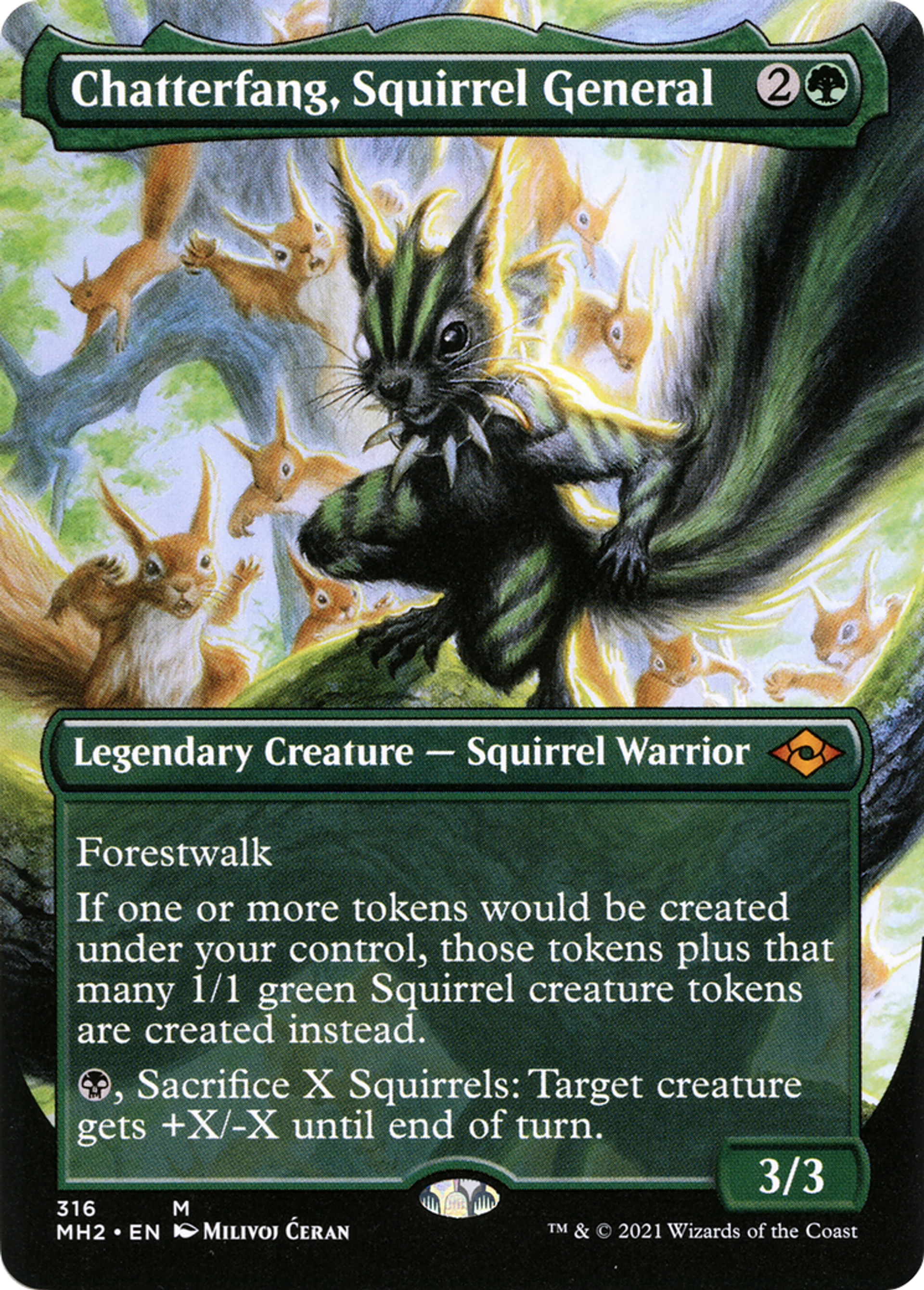 Grande-Dent, général écureuil — Modern Horizons 2 — Magic: The Gathering