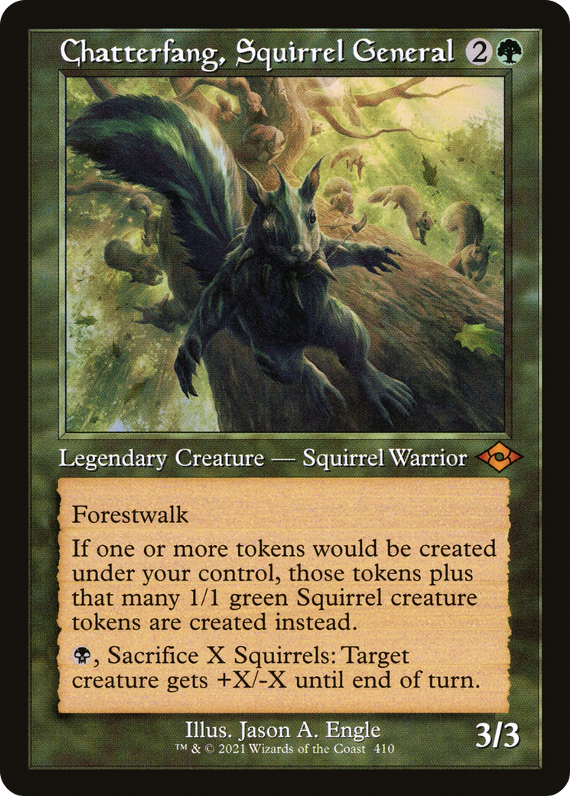 Chatterfang, Squirrel General — Modern Horizons 2 — Magic: The Gathering