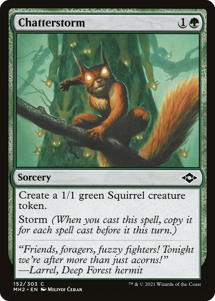 Chatterstorm — Modern Horizons 2 — Magic: The Gathering