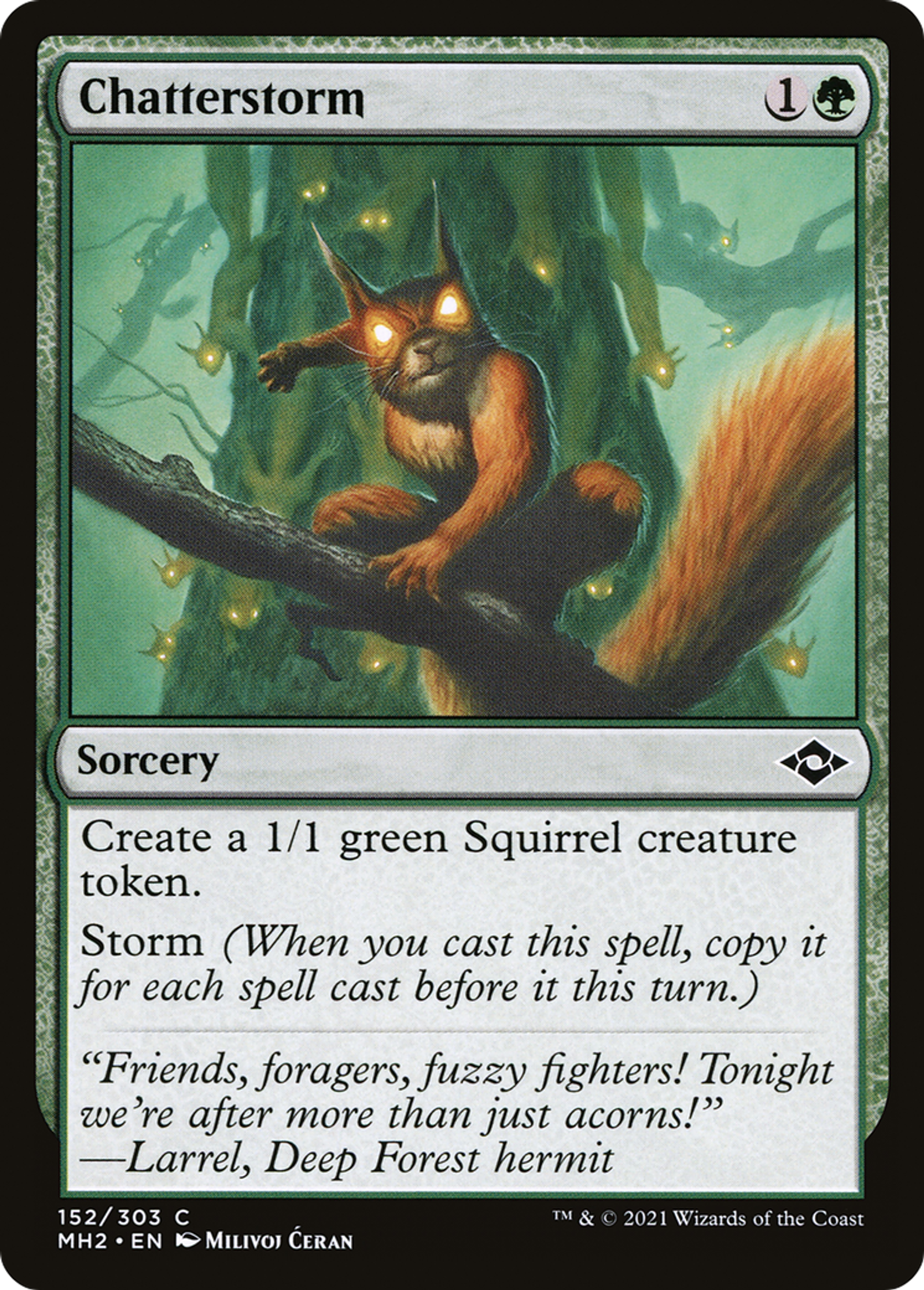 Chatterstorm — Modern Horizons 2 — Magic: The Gathering
