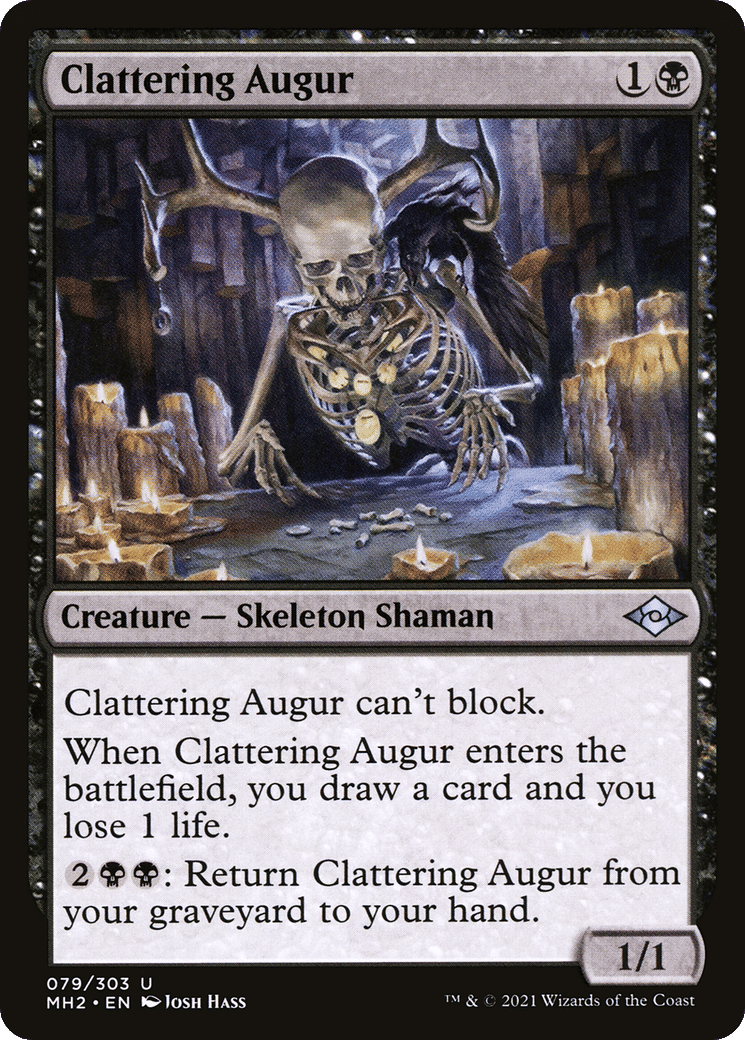 Clattering Augur — Modern Horizons 2 — Magic: The Gathering