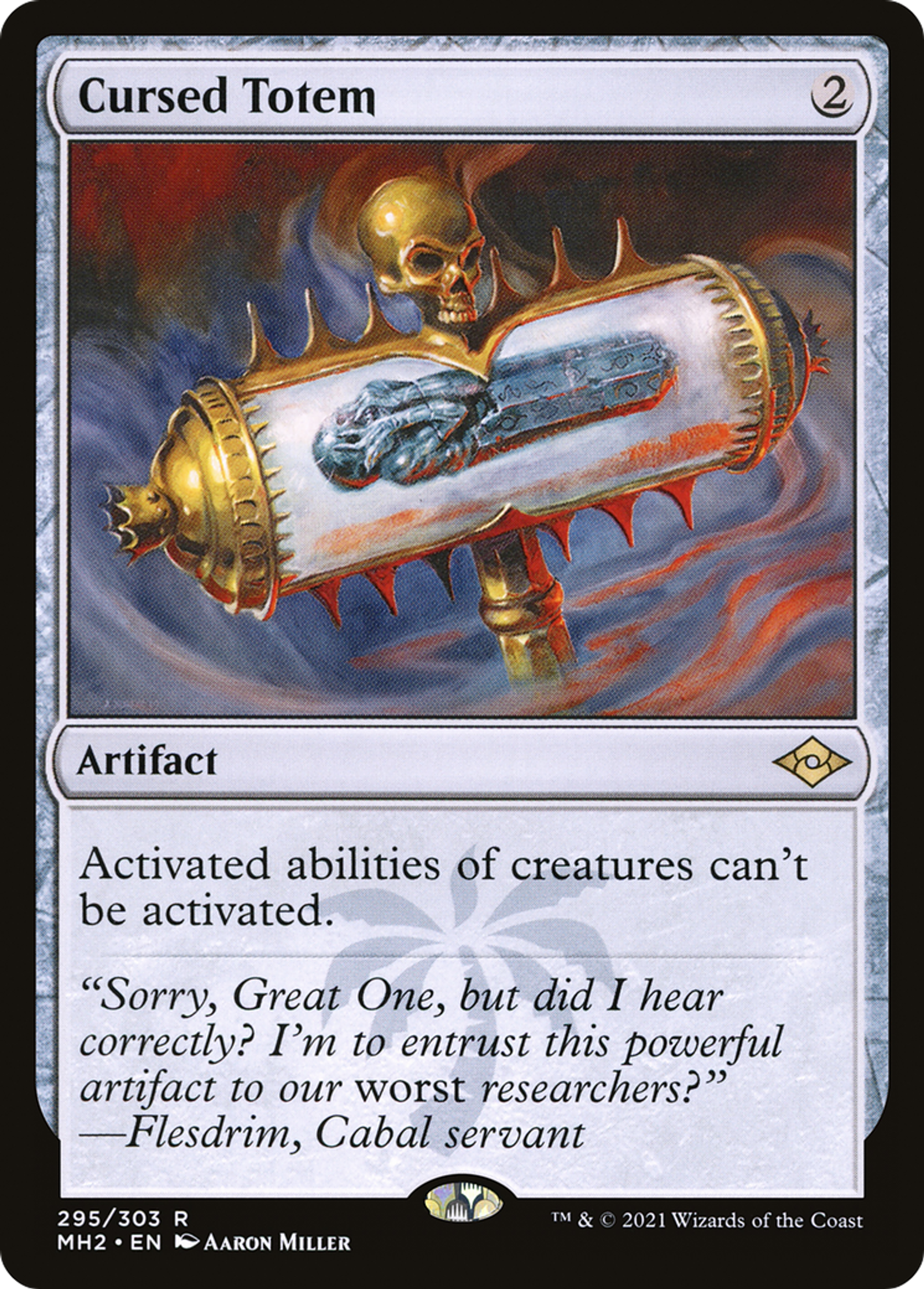 Totem maudit — Modern Horizons 2 — Magic: The Gathering