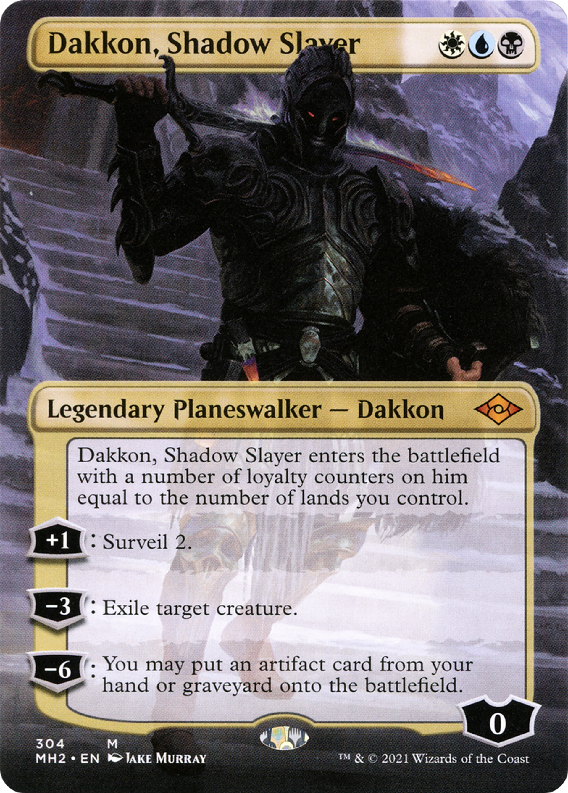 Dakkon, tueur d'ombres — Modern Horizons 2 — Magic: The Gathering