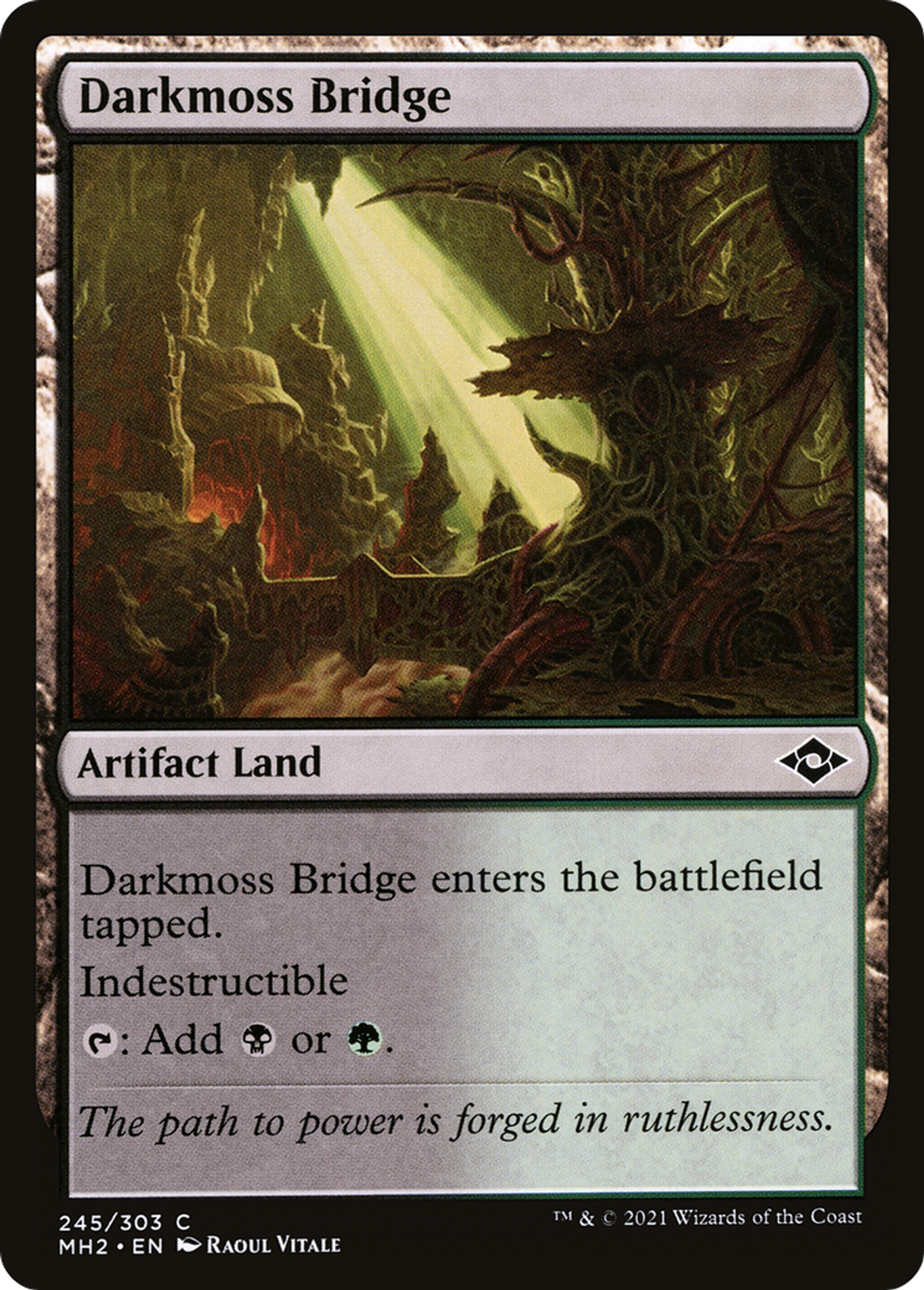 Darkmoss Bridge — Modern Horizons 2 — Magic: The Gathering