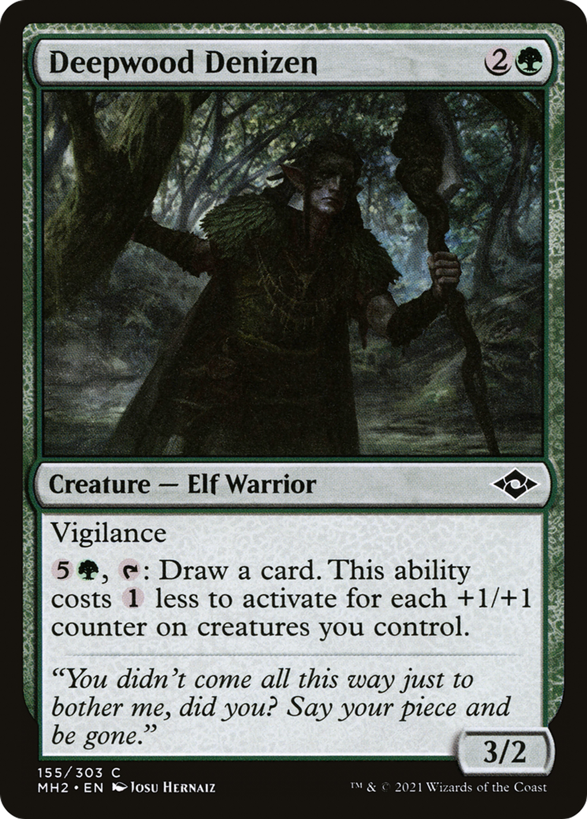 Deepwood Denizen — Modern Horizons 2 — Magic: The Gathering