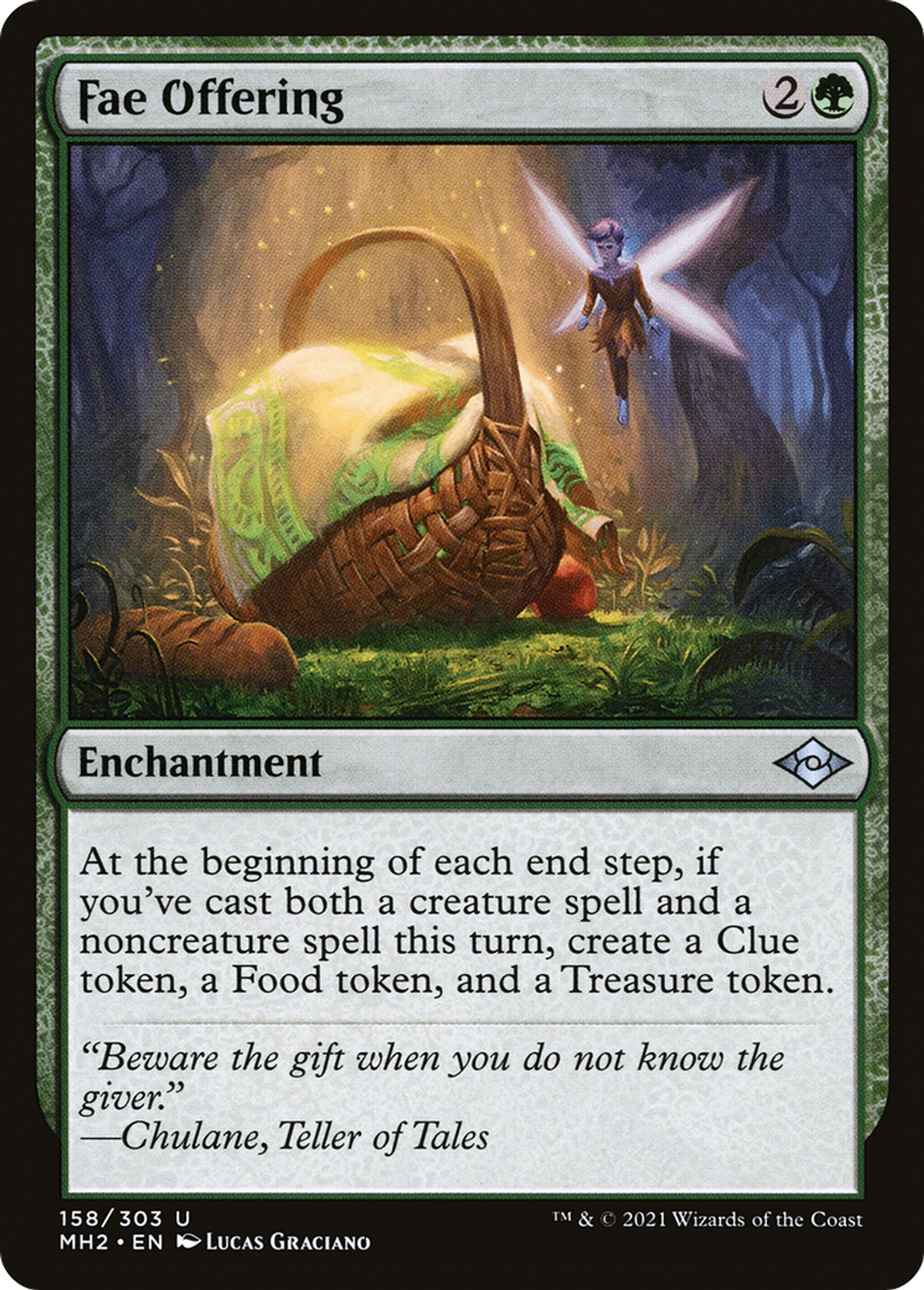 Fae Offering — Modern Horizons 2 — Magic: The Gathering