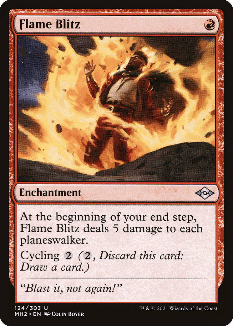 Flame Blitz — Modern Horizons 2 — Magic: The Gathering