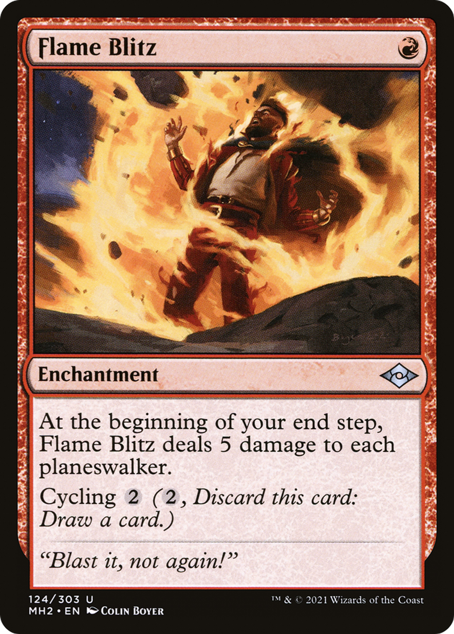 Flame Blitz — Modern Horizons 2 — Magic: The Gathering