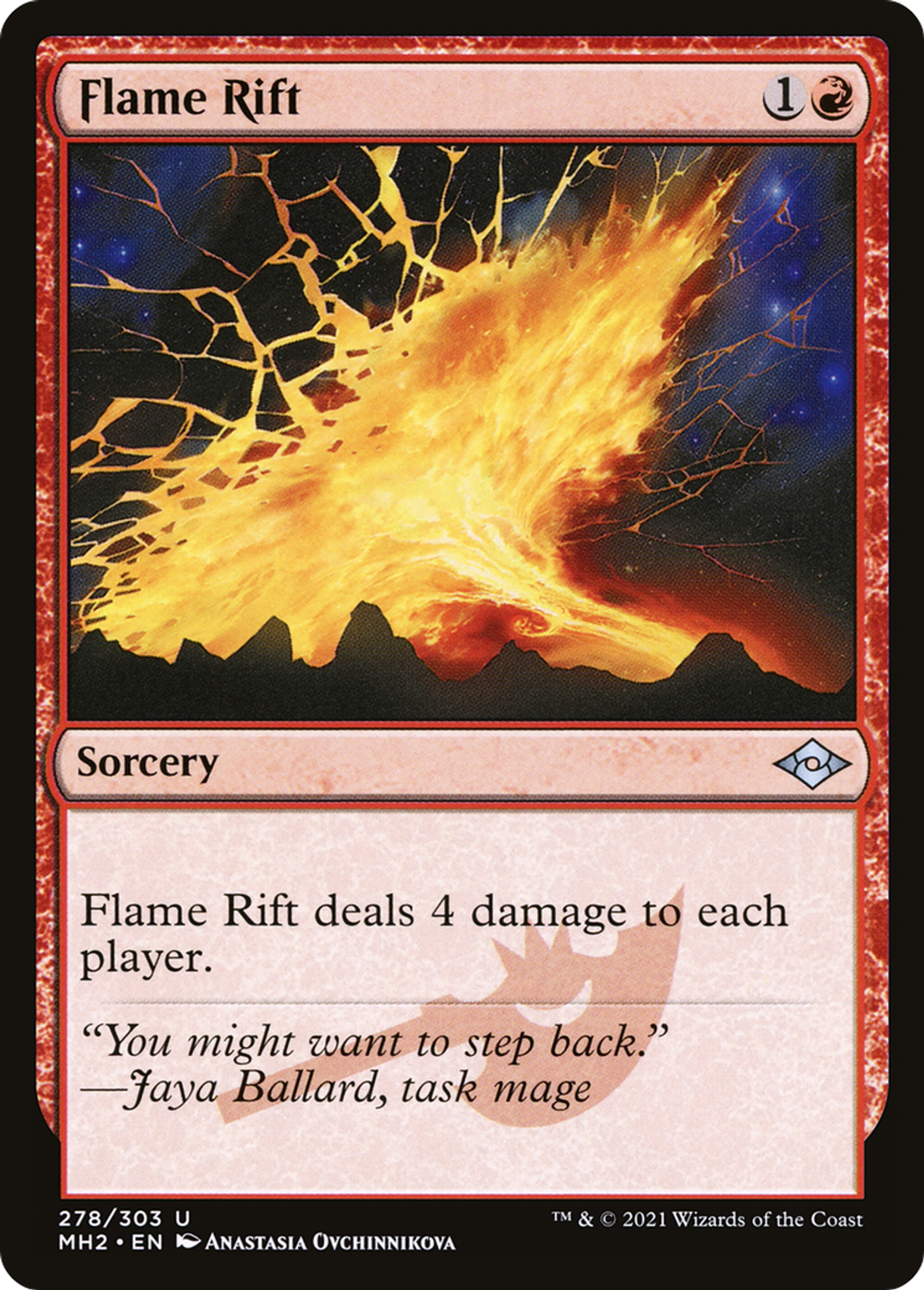 Flame Rift — Modern Horizons 2 — Magic: The Gathering