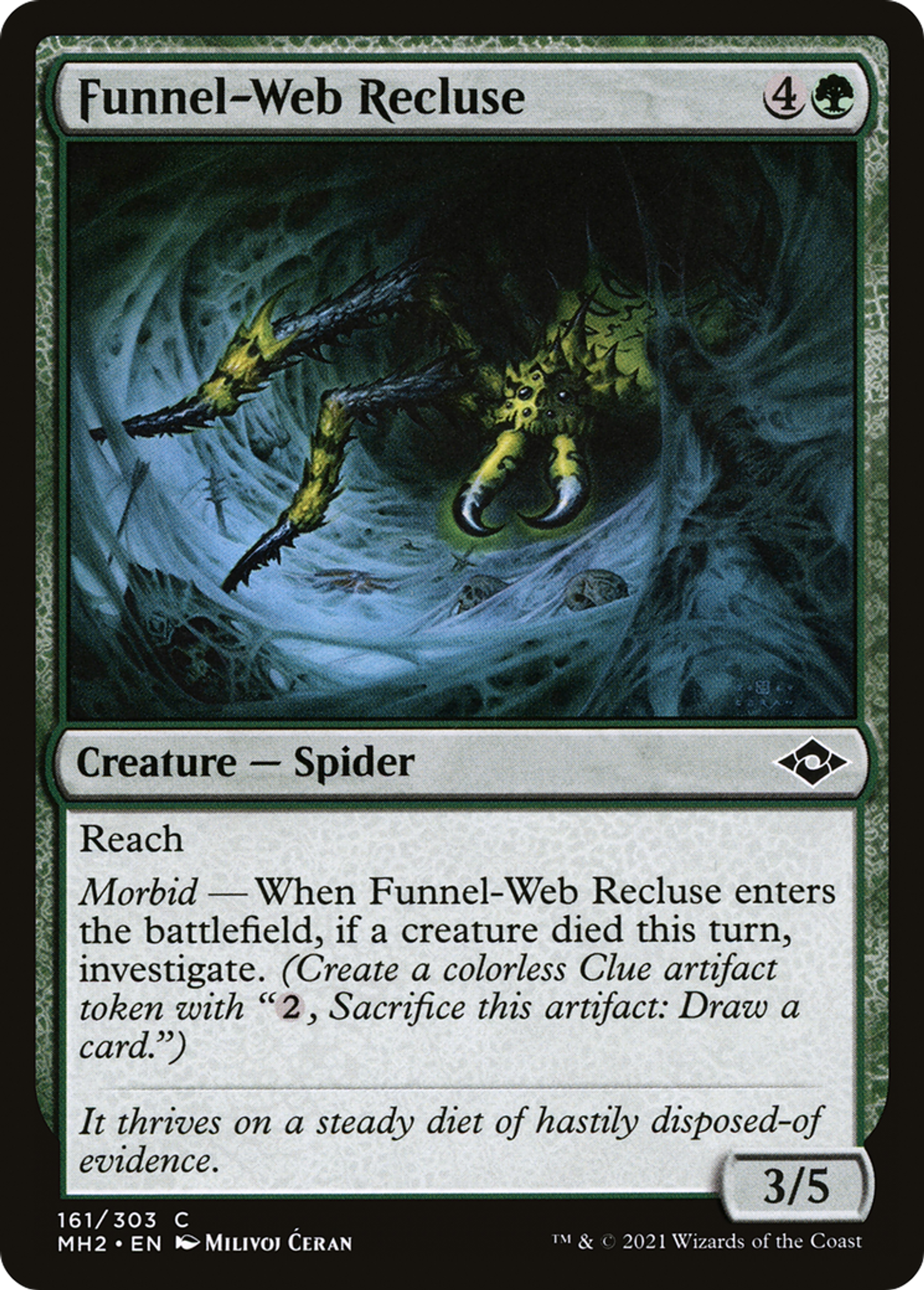Funnel-Web Recluse — Modern Horizons 2 — Magic: The Gathering