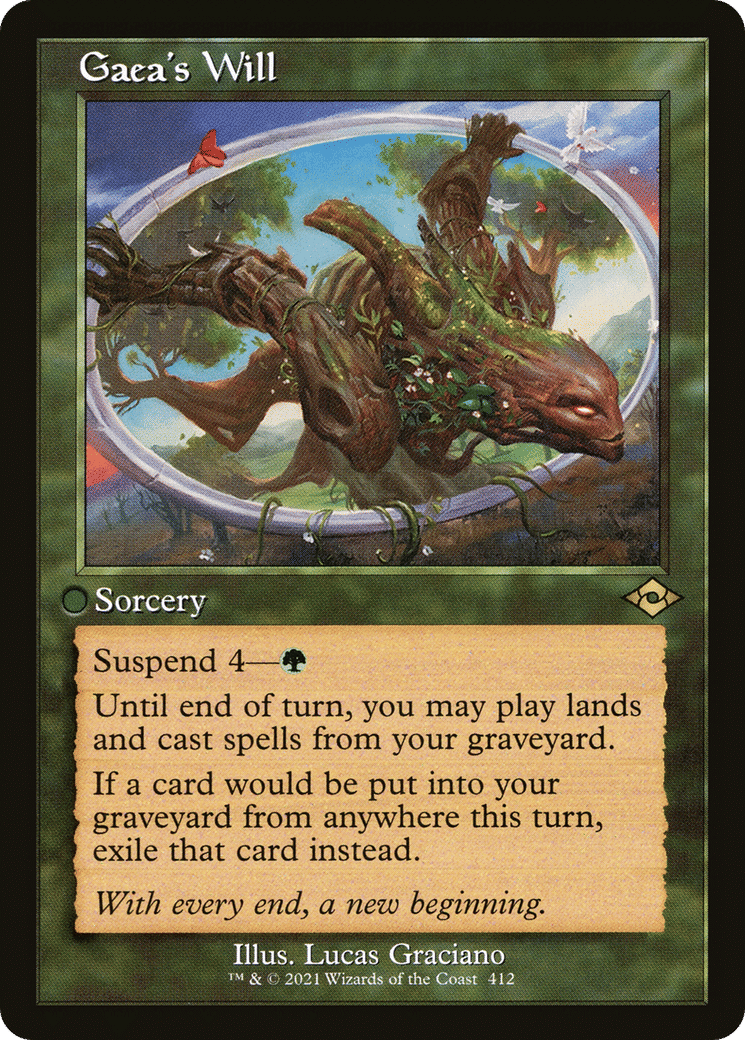 Gaea's Will — Modern Horizons 2 — Magic: The Gathering
