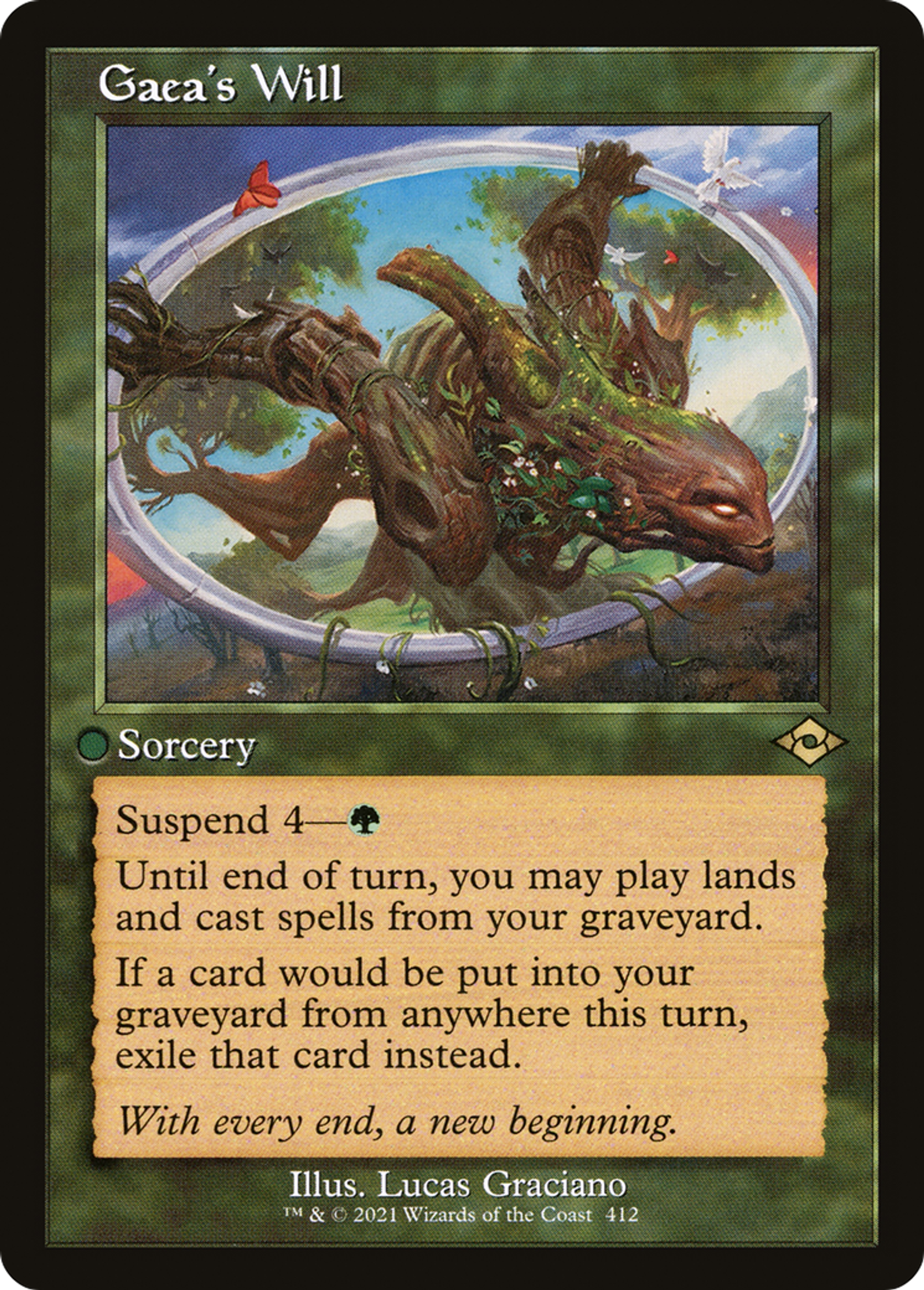 Gaea's Will — Modern Horizons 2 — Magic: The Gathering