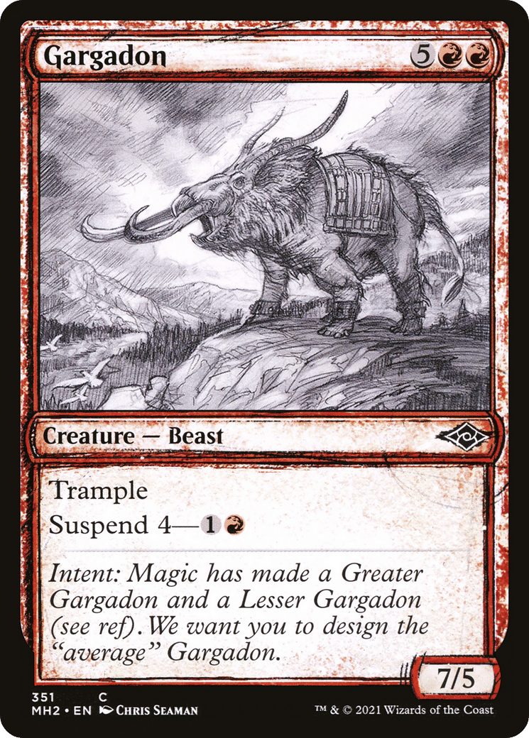 Gargadon — Modern Horizons 2 — Magic: The Gathering