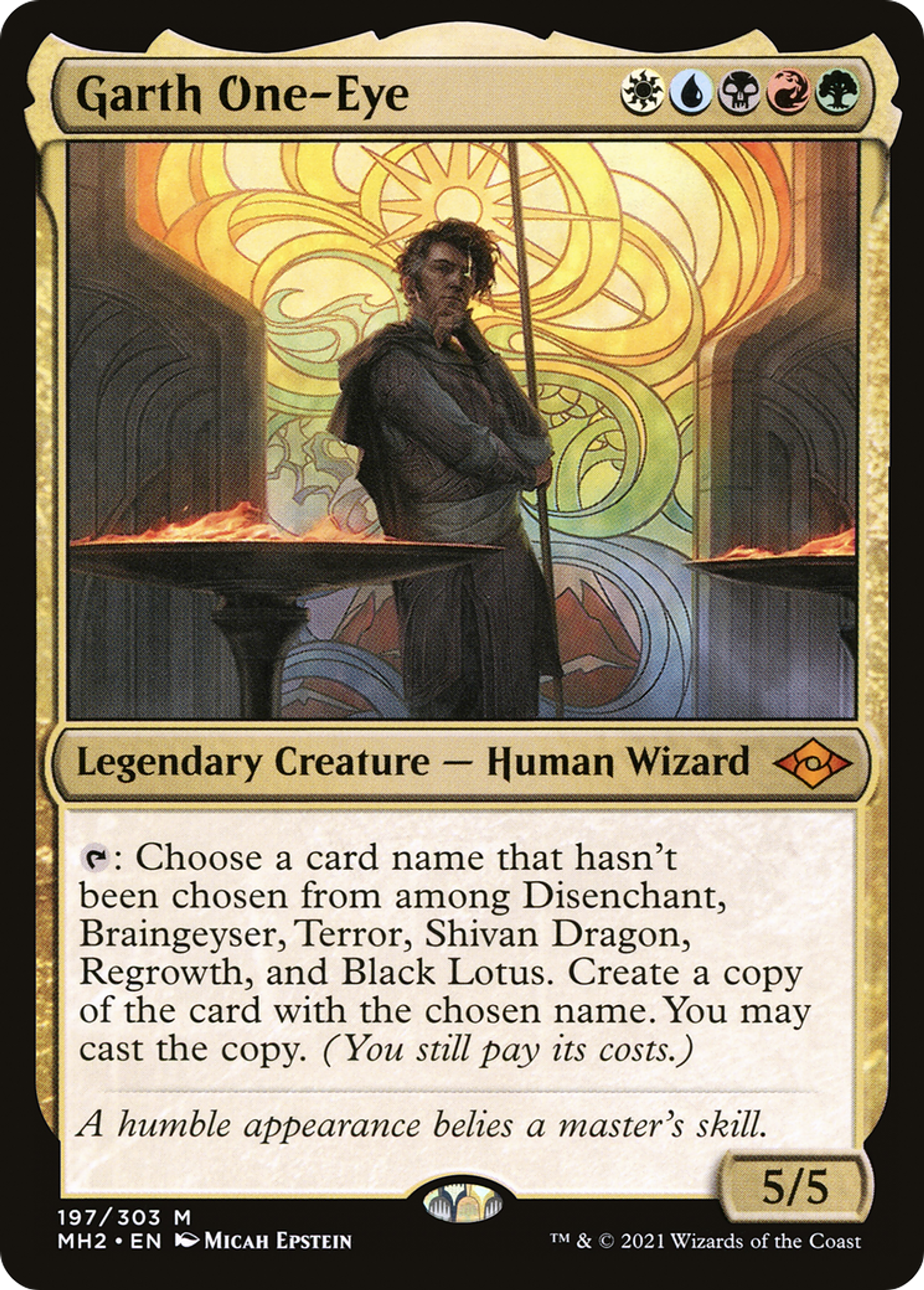 Garth One-Eye — Modern Horizons 2 — Magic: The Gathering