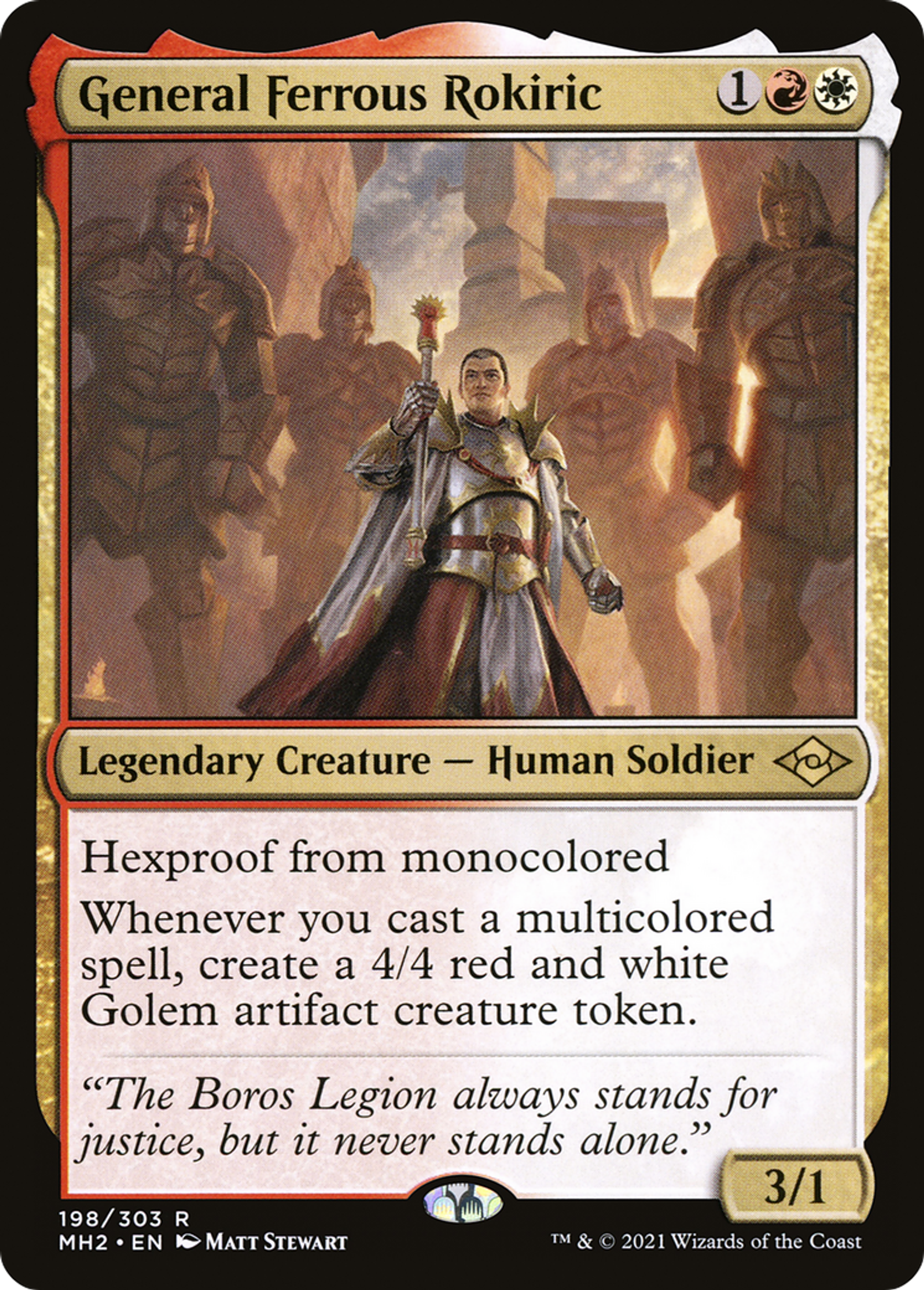 General Ferrous Rokiric — Modern Horizons 2 — Magic: The Gathering