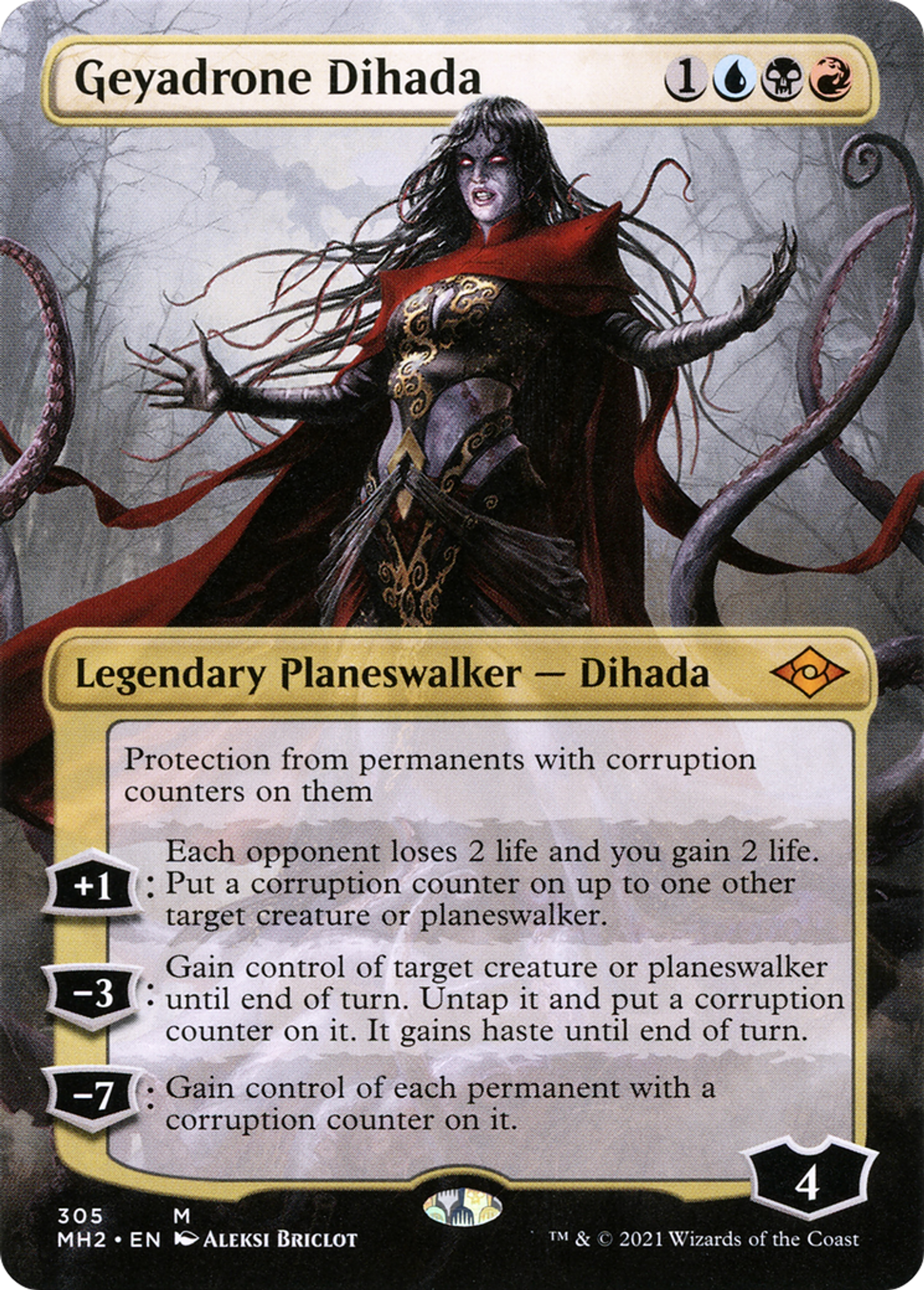 Geyadrone Dihada — Modern Horizons 2 — Magic: The Gathering