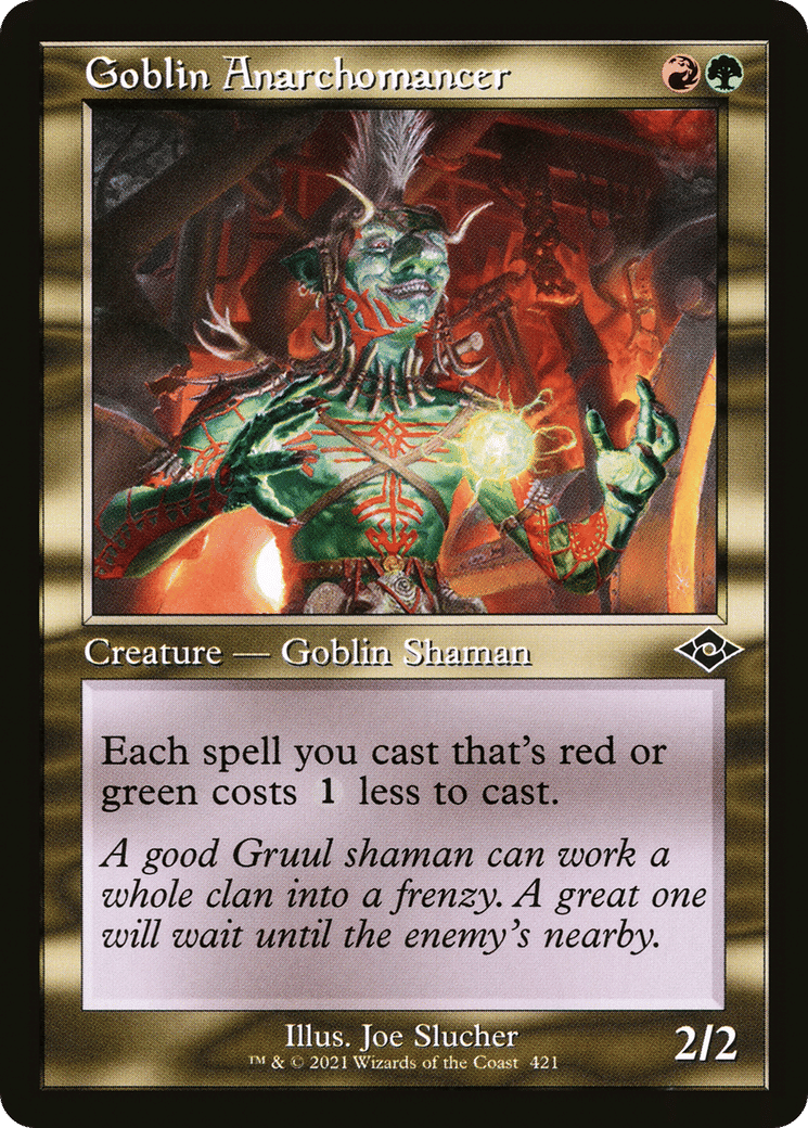 Goblin Anarchomancer — Modern Horizons 2 — Magic: The Gathering