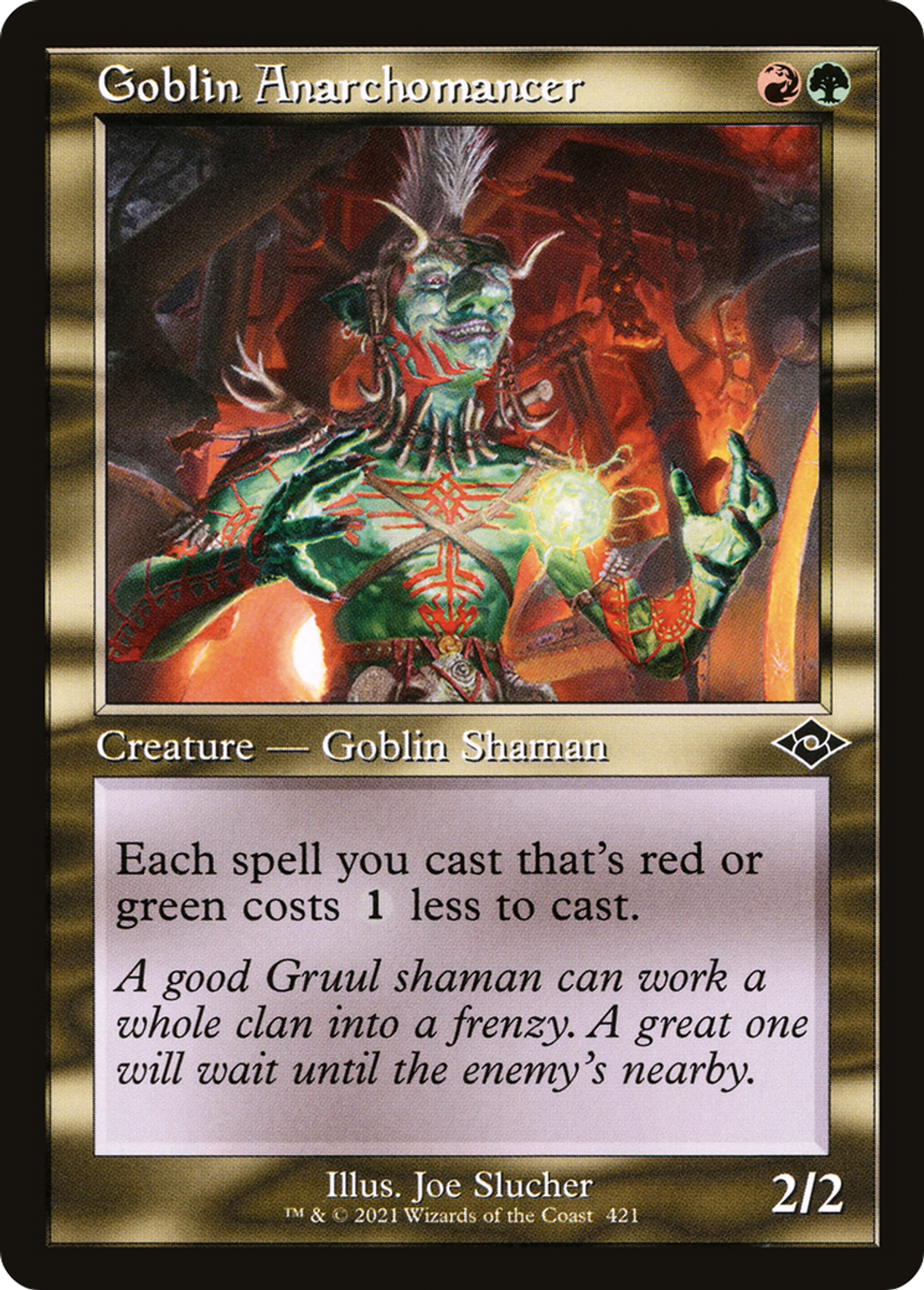 Goblin Anarchomancer — Modern Horizons 2 — Magic: The Gathering