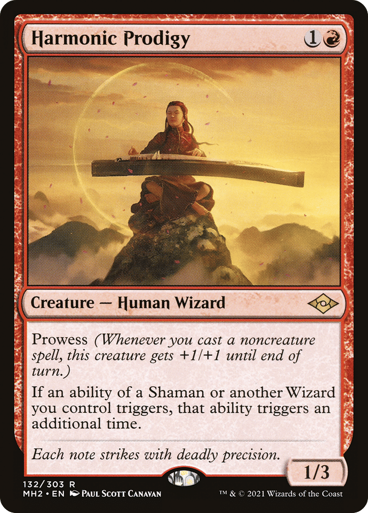 Harmonic Prodigy — Modern Horizons 2 — Magic: The Gathering