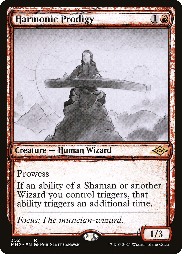 Harmonic Prodigy — Modern Horizons 2 — Magic: The Gathering
