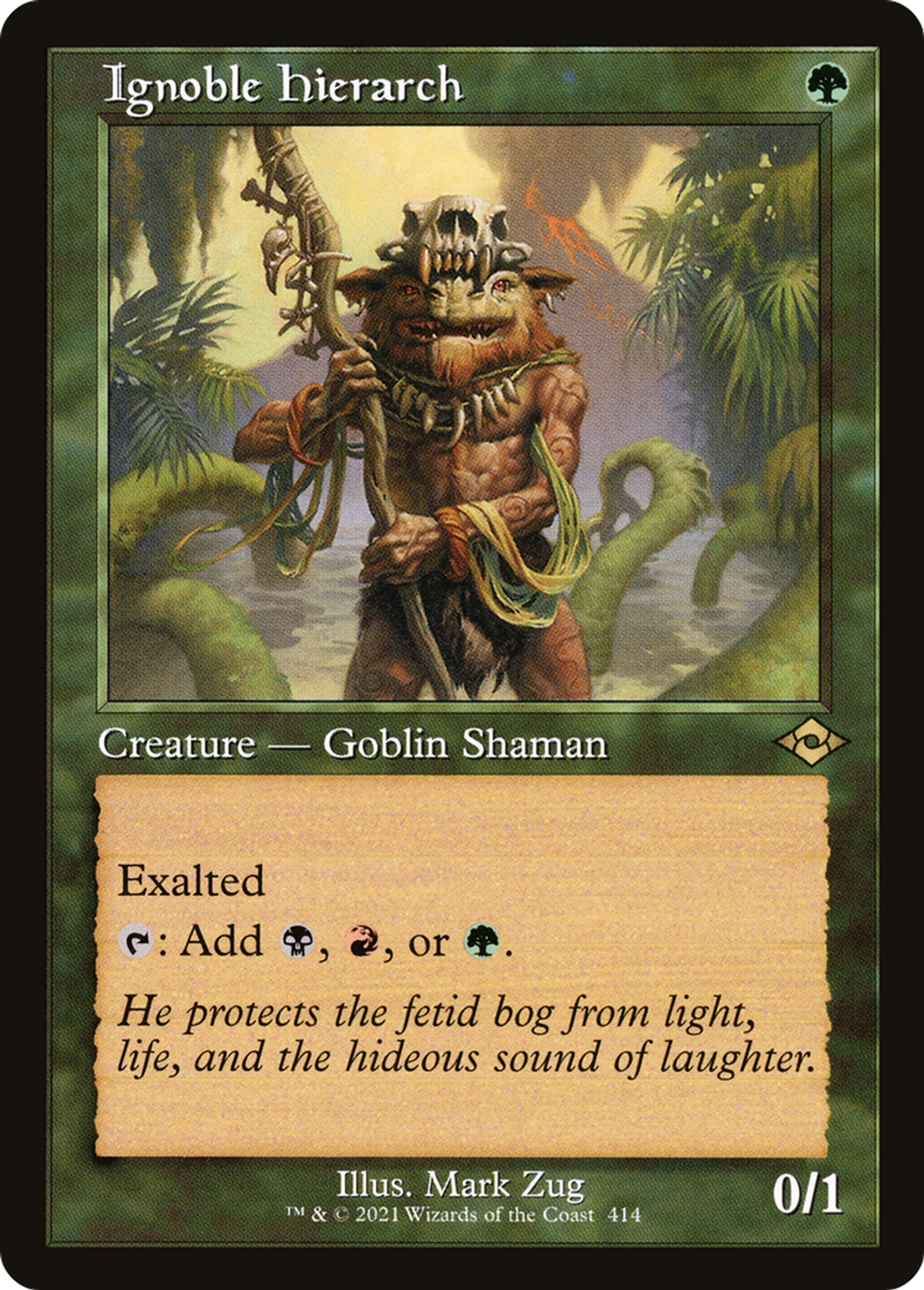 Ignoble Hierarch — Modern Horizons 2 — Magic: The Gathering