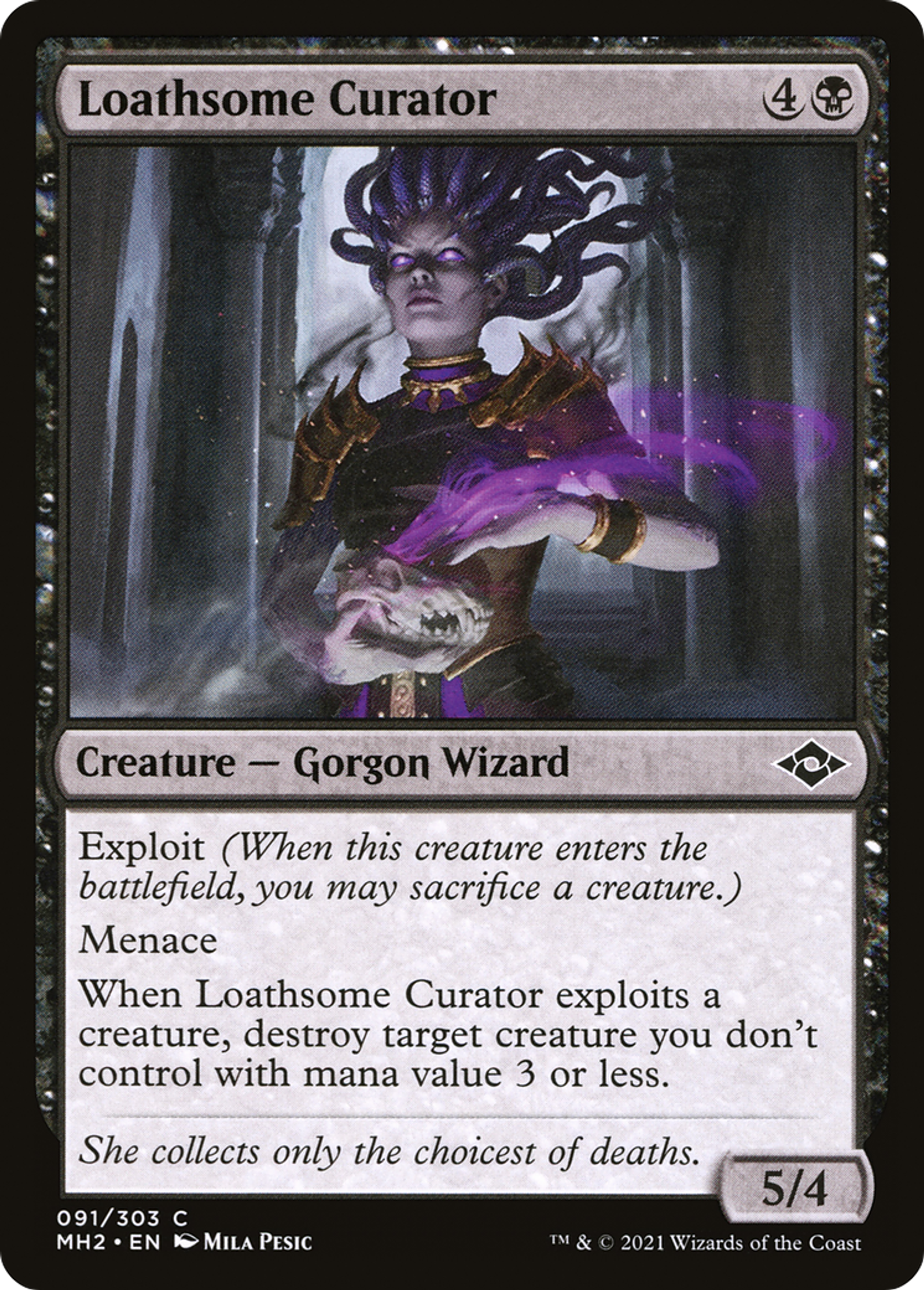 Loathsome Curator — Modern Horizons 2 — Magic: The Gathering