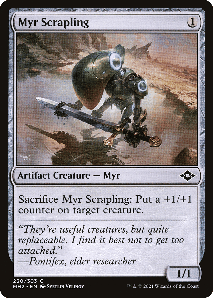 Myr Scrapling — Modern Horizons 2 — Magic: The Gathering