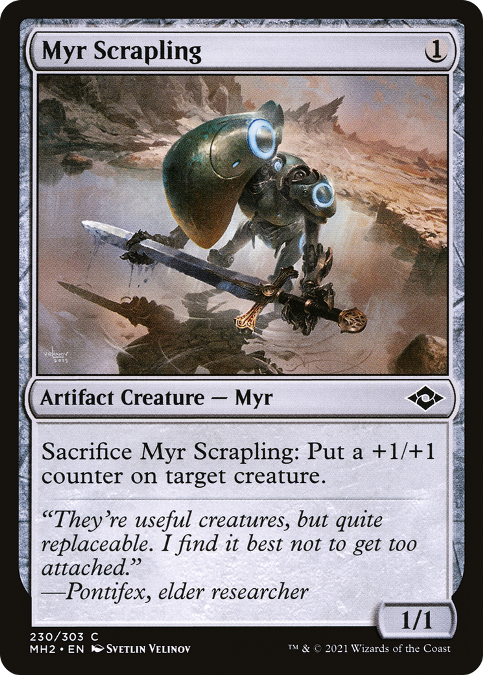 Myr Scrapling — Modern Horizons 2 — Magic: The Gathering